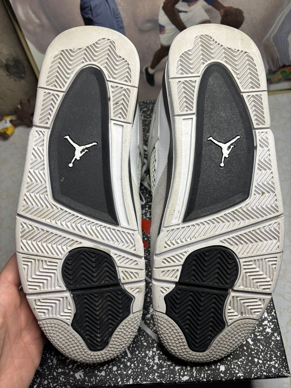 Jordan Brand Jordan Retro 4 ‘Military black’ Size US 11.5 / EU 44-45 - 5 Thumbnail