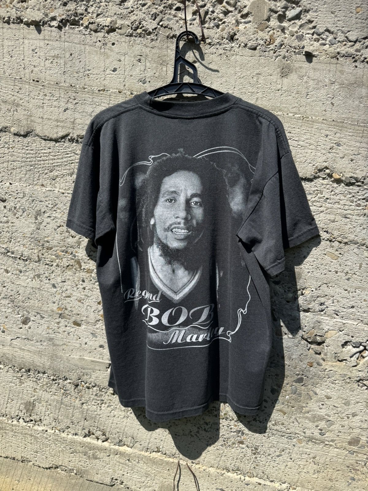 Vintage Vintage 90s Bob Marley Double Sided Tee Size US XL / EU 56 / 4 - 7 Thumbnail