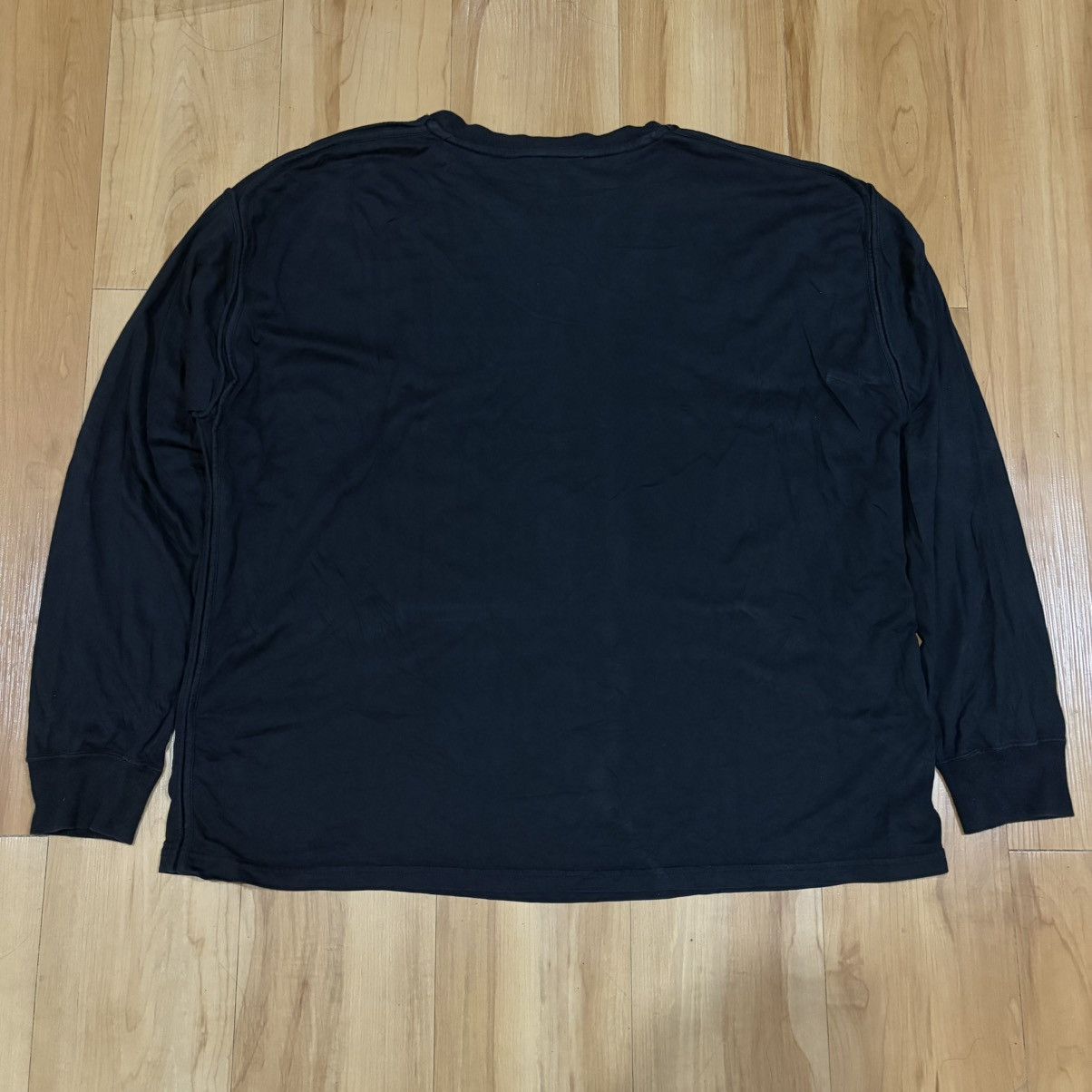 YOKE Yoke piping long sleeve t-shirt Size US M / EU 48-50 / 2 - 3 Thumbnail