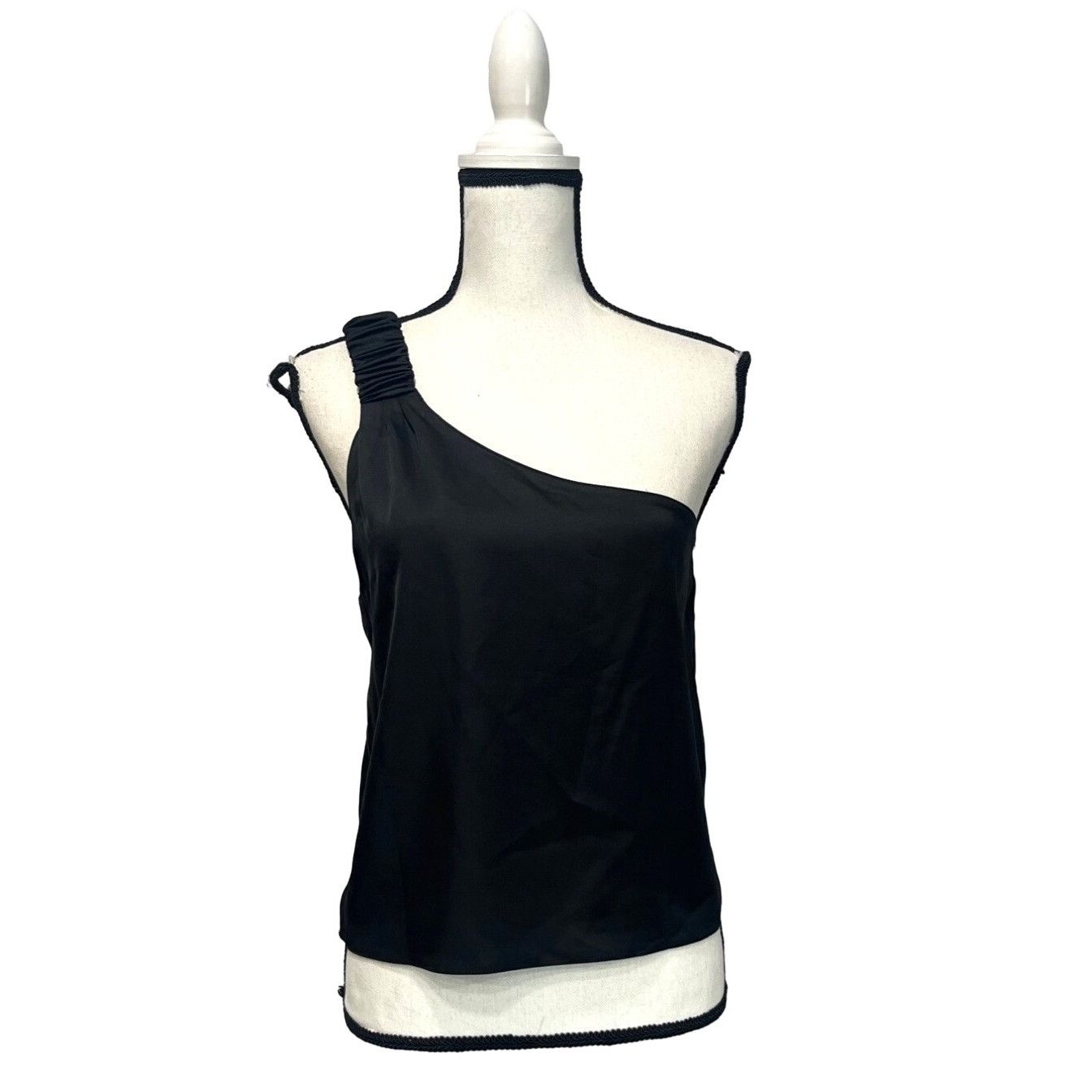 Other Know One Cares Women’s Shirred Shoulder Strap One Shoulder S Size S / US 4 / IT 40 - 1 Thumbnail
