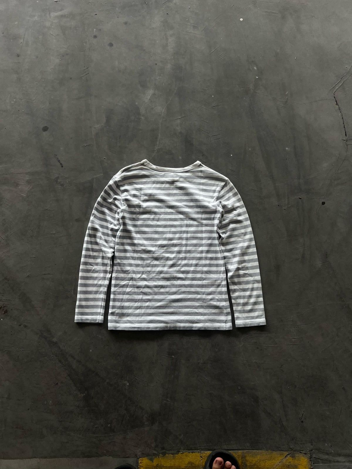 agnes b. Agnes. B Stripe longsleeve Tshirt Size S / US 4 / IT 40 - 2 Thumbnail