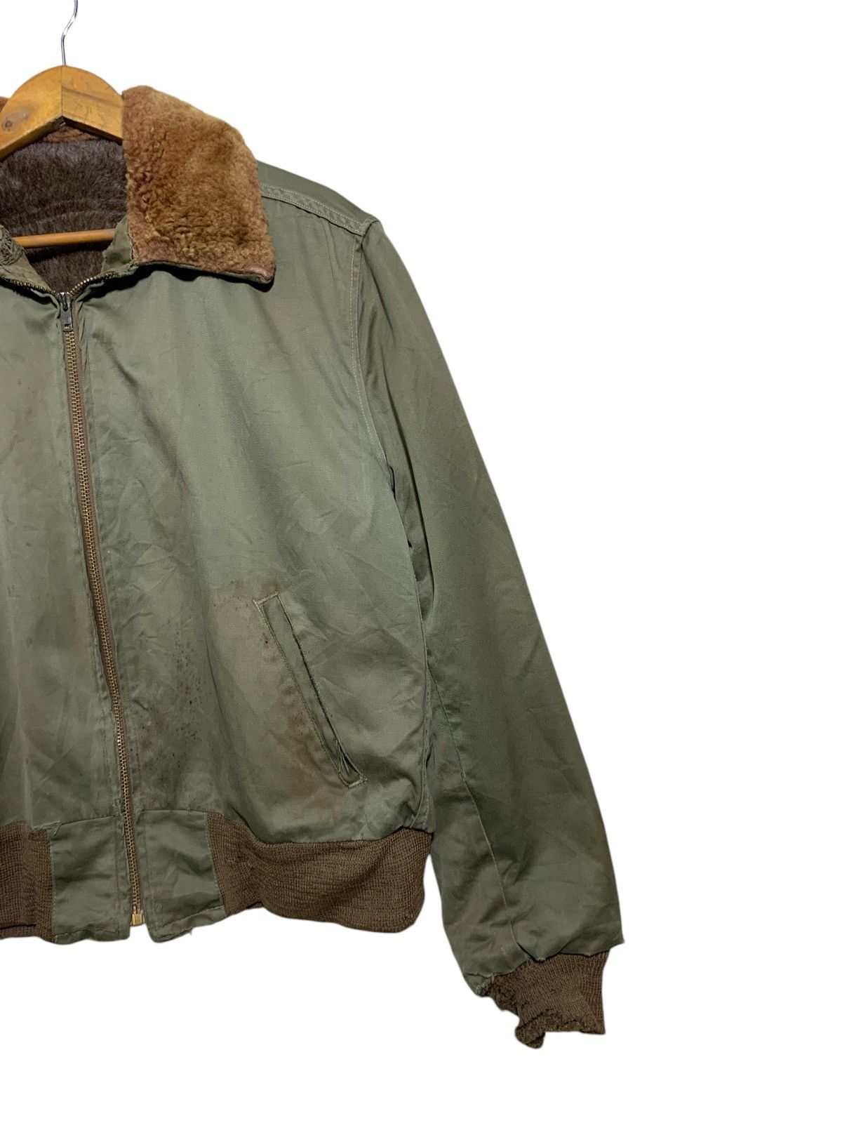 Vintage 🔥RARE VTG 1940s WW2 ERA USAAF JACKETS Size US S / EU 44-46 / 1 - 4 Thumbnail