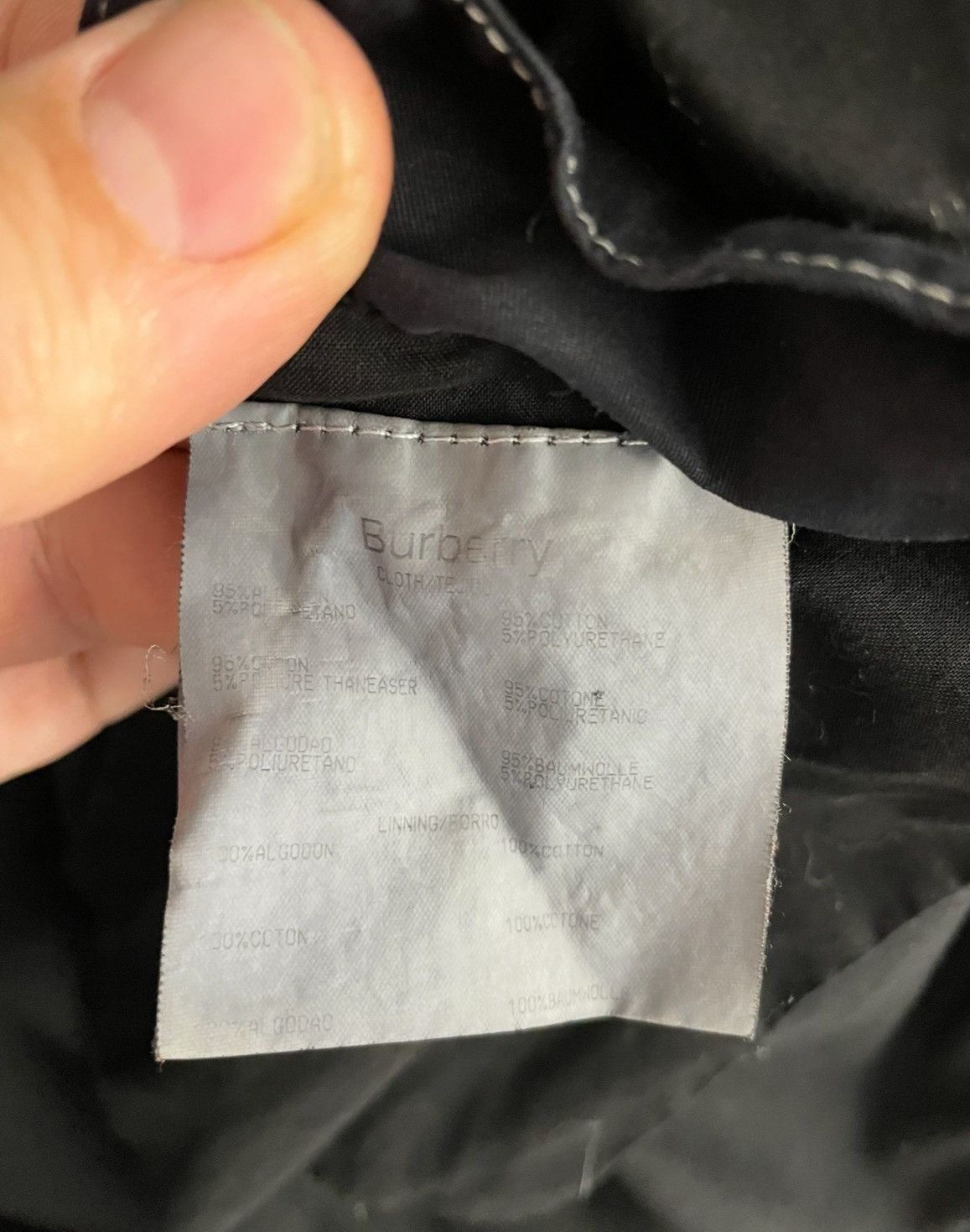 Burberry Burberry light jacket size M dark blue Size US M / EU 48-50 / 2 - 7 Thumbnail