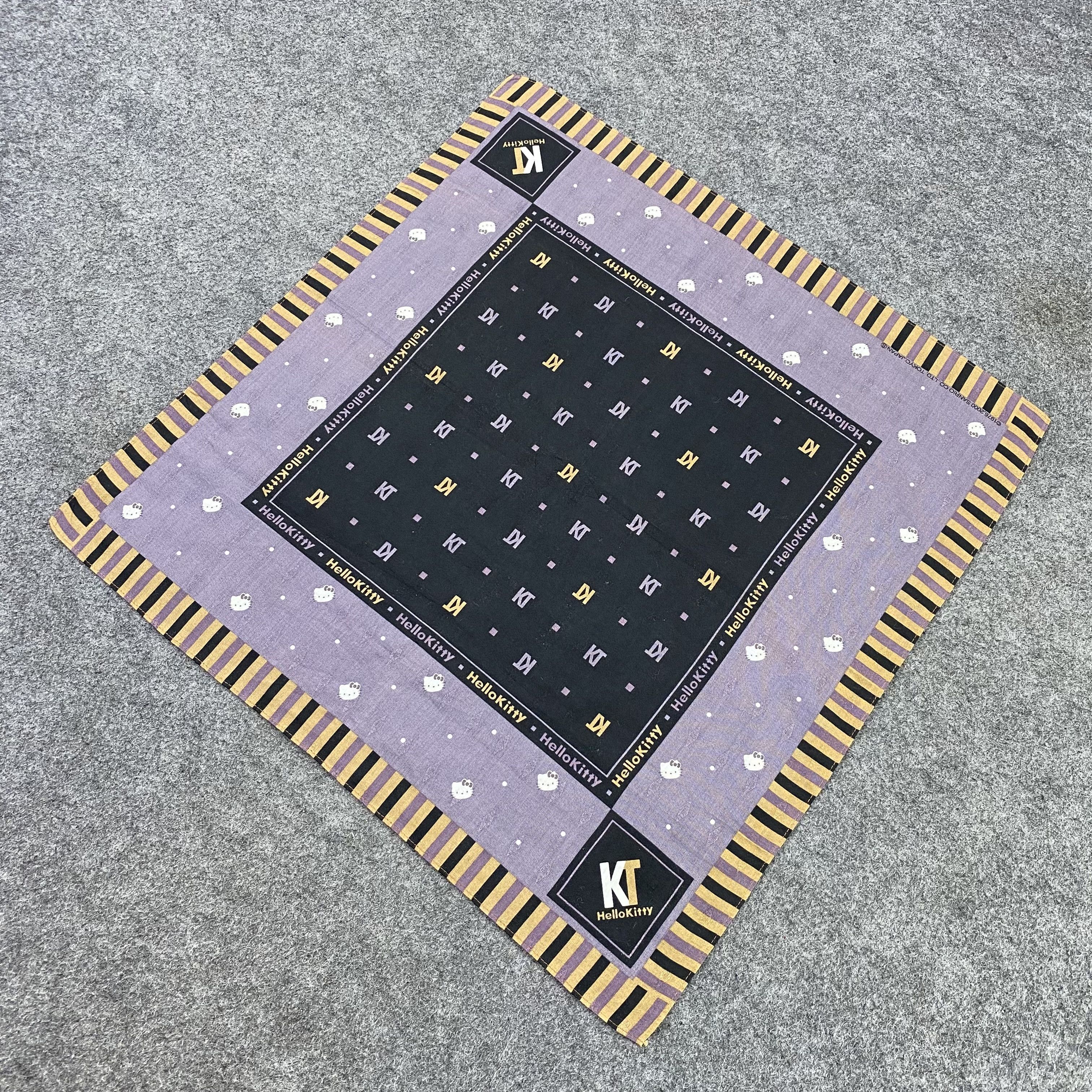 Anime Hello Kitty Handkerchief Neckerchief Pocketsquare-B1455 Size ONE SIZE - 4 Thumbnail