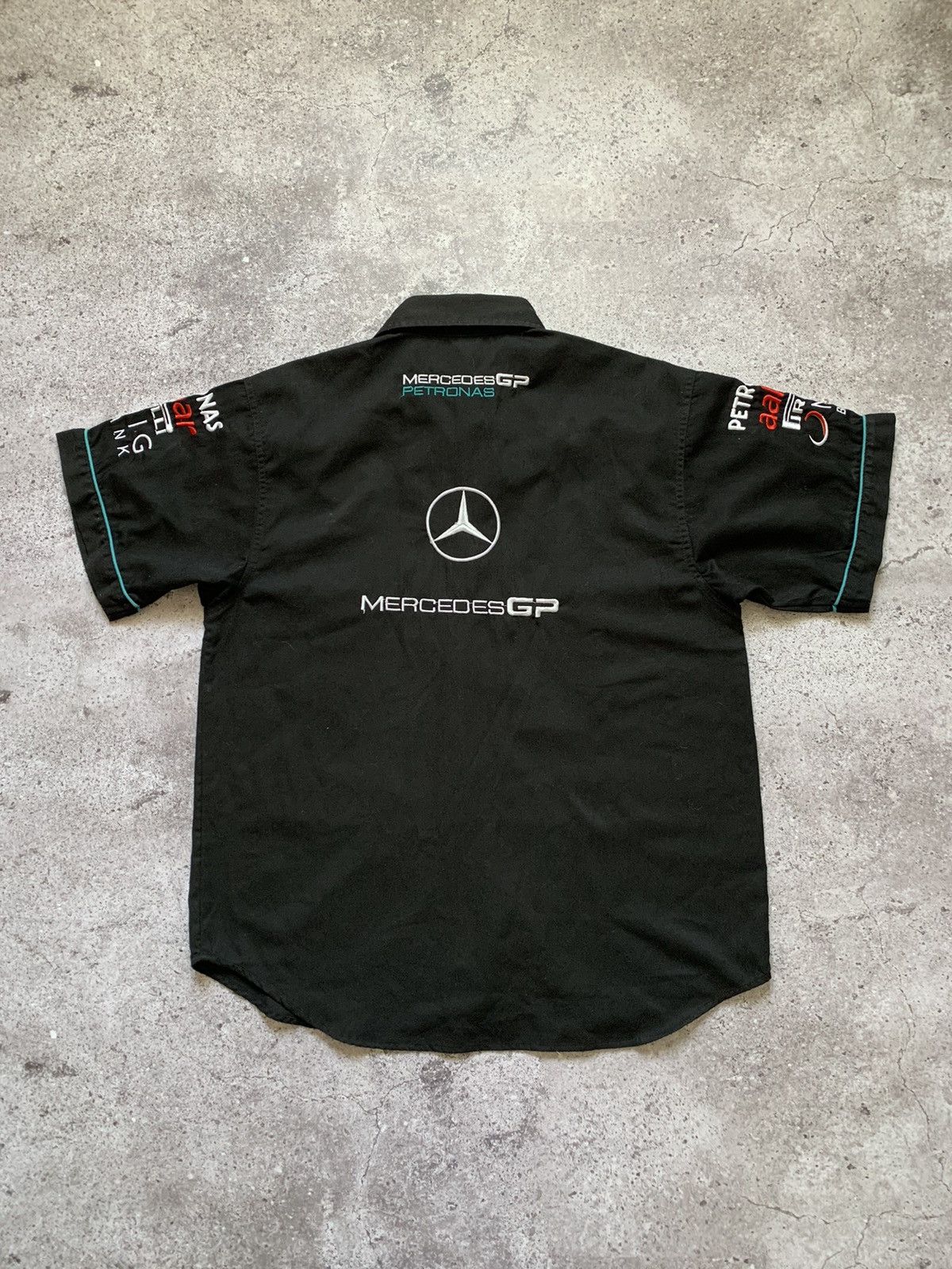 Formula 1 × Mercedes-Benz Mercedes Benz AMG Petronas Boss polo shirt F1 Size US M / EU 48-50 / 2 - 2 Thumbnail