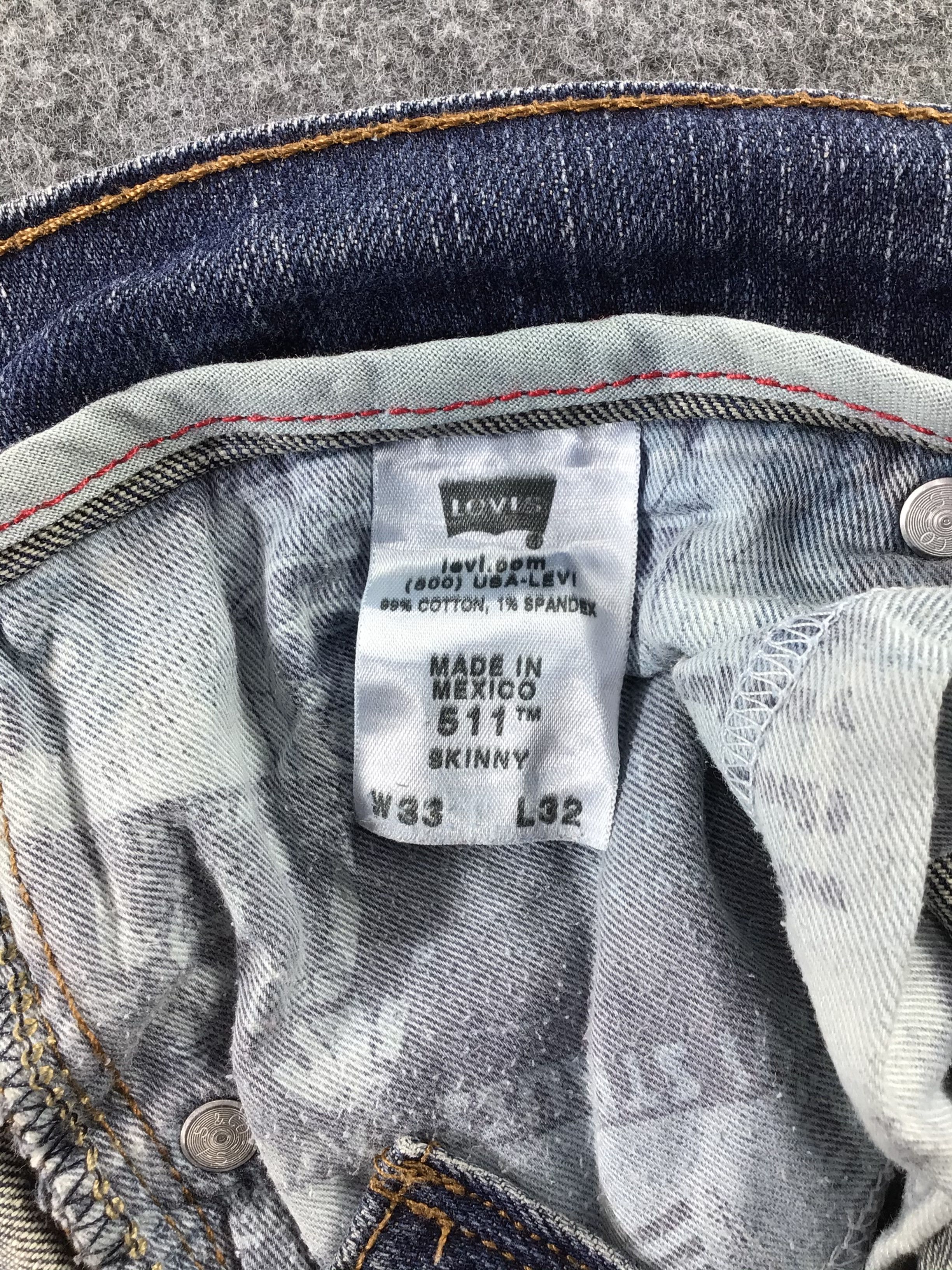 Levi's × Vintage Vintage Levis 511 Jeans-JM205 Size US 34 / EU 50 - 11 Thumbnail