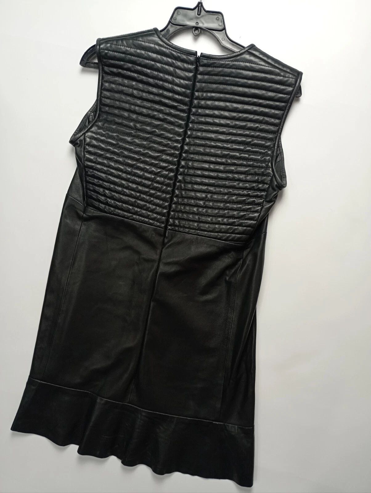 Balenciaga Balenciaga Paris Rare Women’s Leather Midi Dress Black Size S / US 4 / IT 40 - 11 Thumbnail