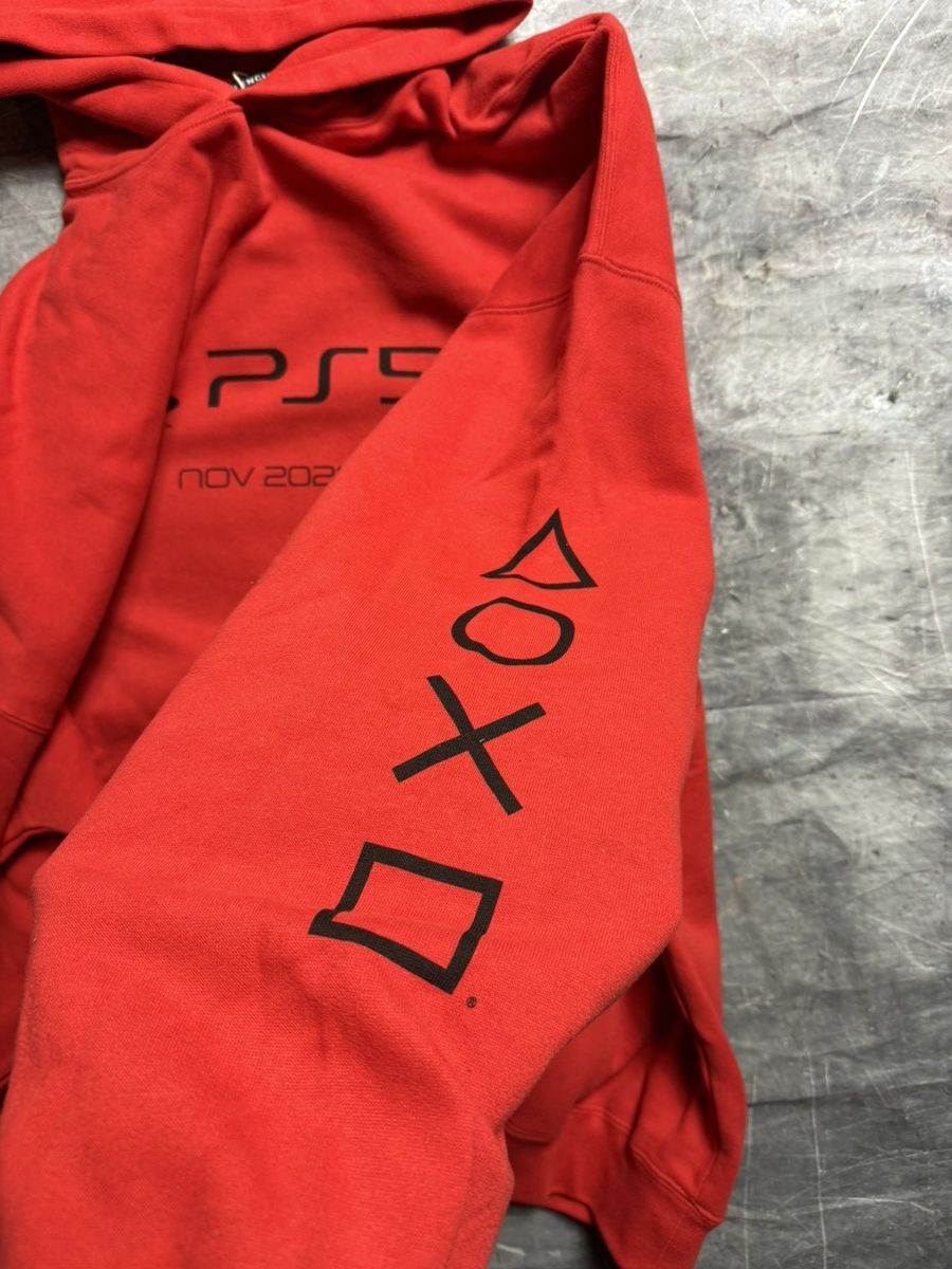 Balenciaga × Playstation Balenciaga Playstation Hoodie Red Size US L / EU 52-54 / 3 - 6 Thumbnail