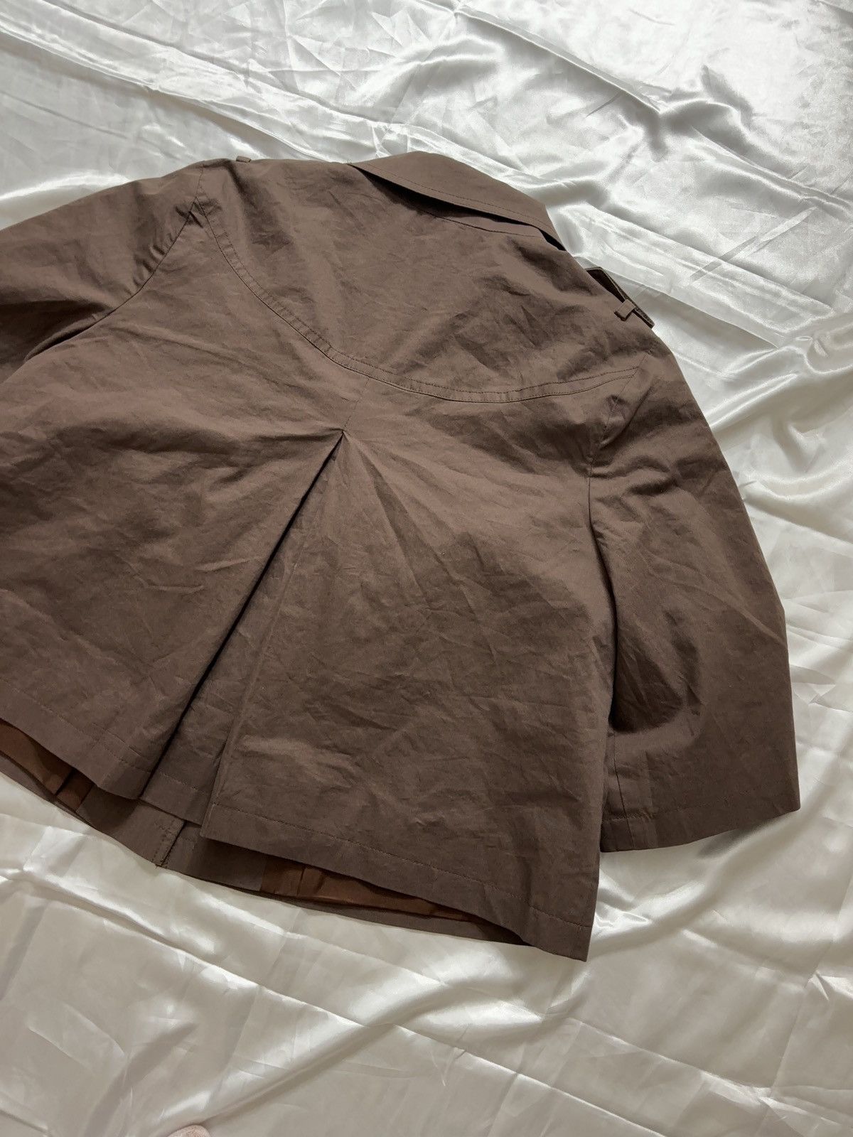 Japanese Brand × Vintage Cropped 3/4 wide sleeves vintage coat Size M / US 6-8 / IT 42-44 - 7 Thumbnail