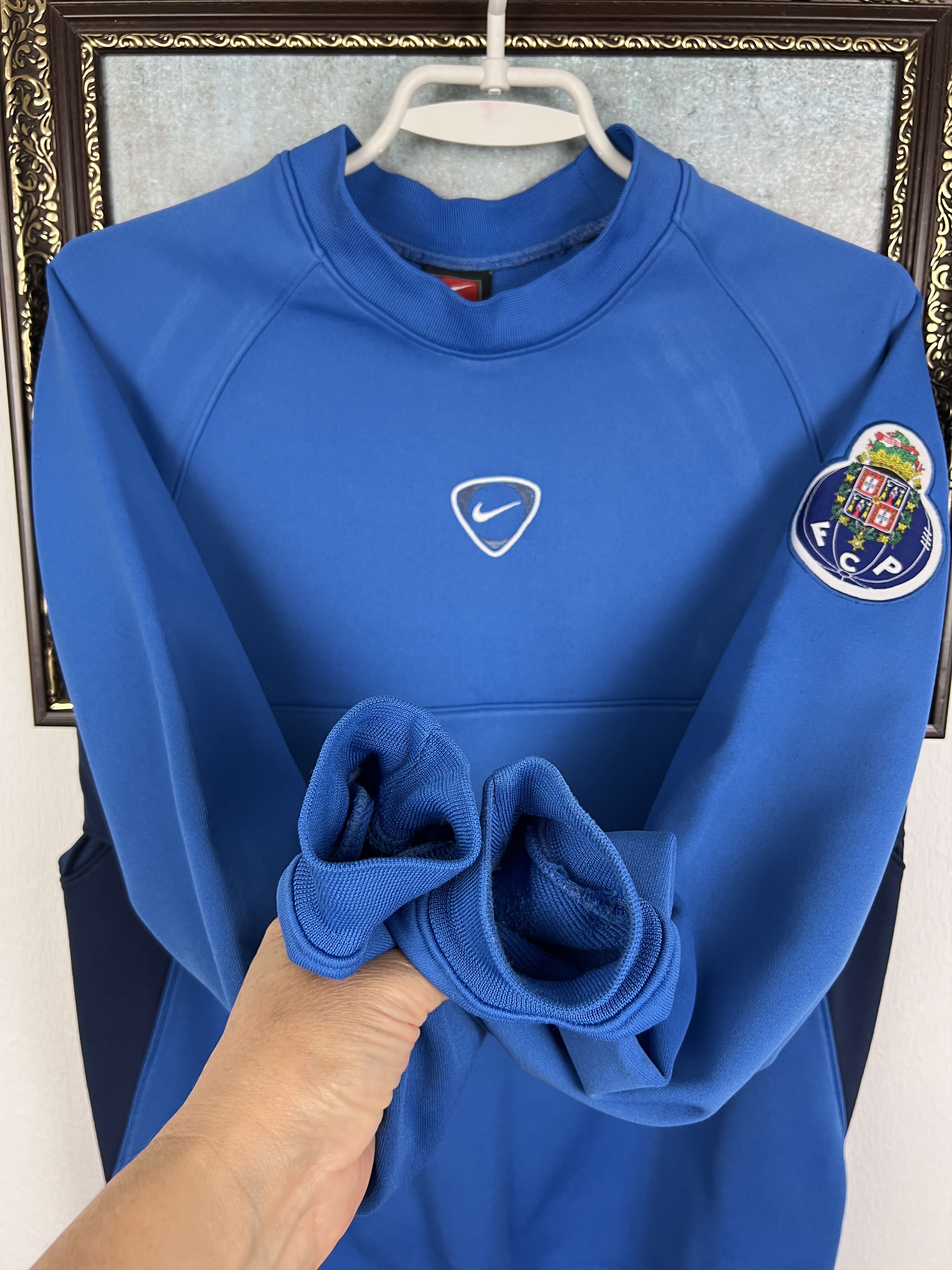 Nike Vintage Porto Football Train Sweatshirt Soccer Track Top Size S / US 4 / IT 40 - 4 Thumbnail