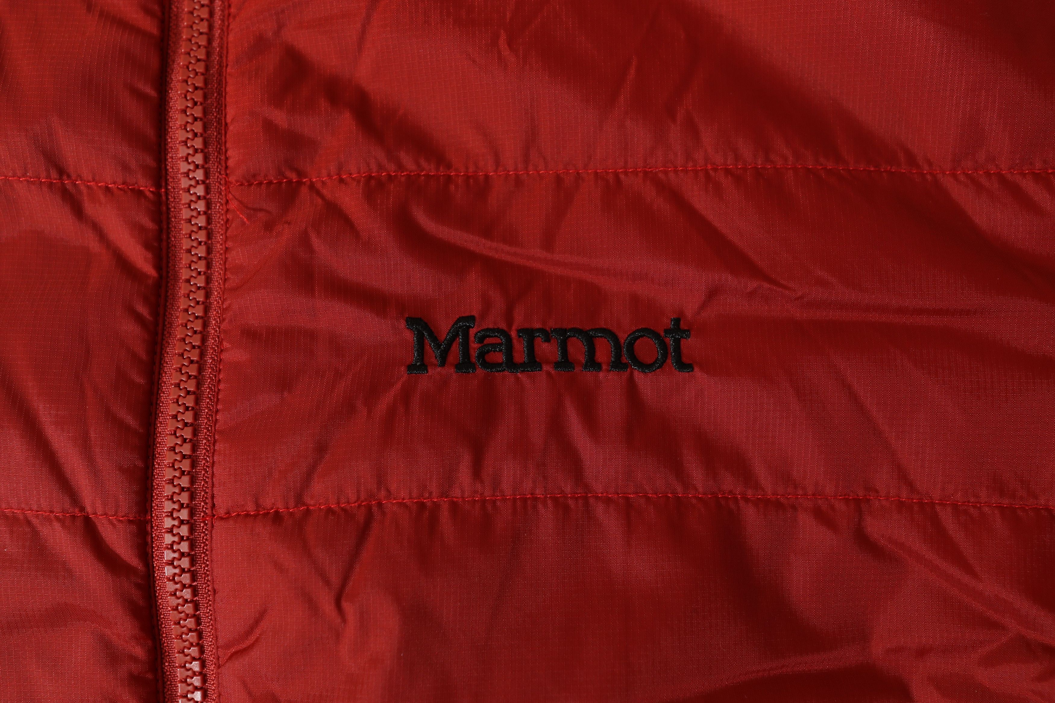 Marmot Marmot Mens Jacket Quilted Red Zip Pockets (L) Size US L / EU 52-54 / 3 - 6 Thumbnail