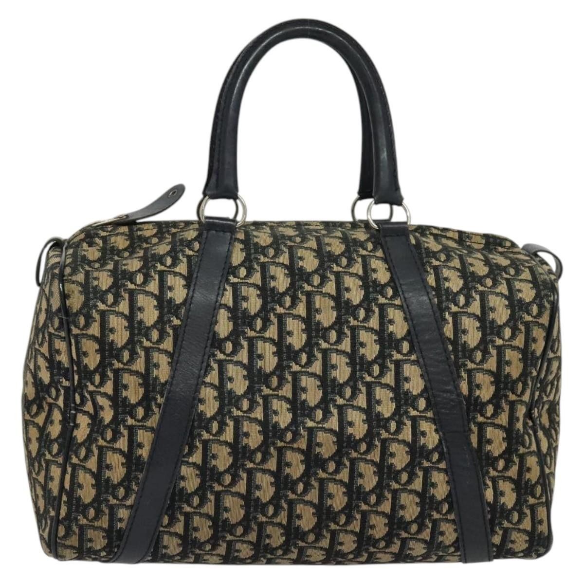 Dior Christian Dior Vintage Trotter Boston Bag Diorissimo Canvas Size ONE SIZE - 1 Thumbnail