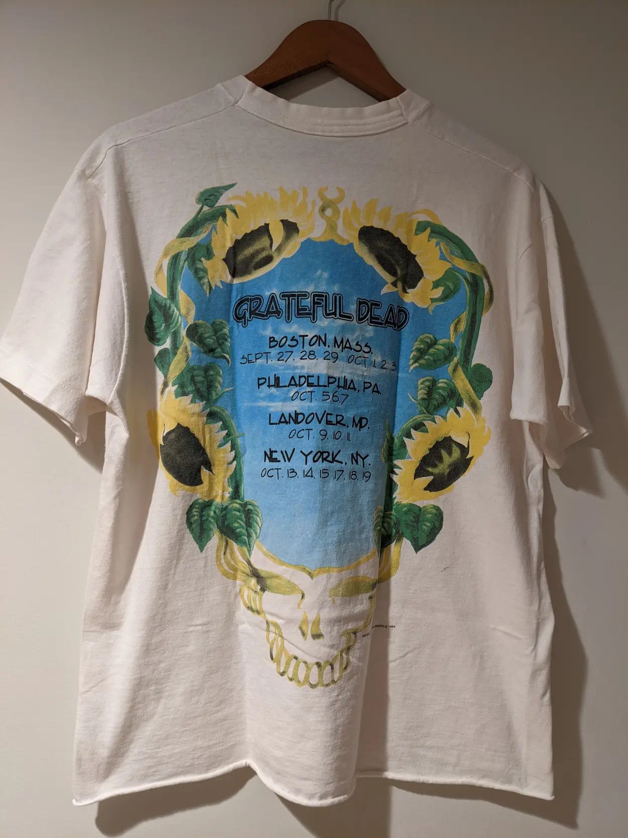 Grateful Dead × Liquid Blue Vintage 1994 Grateful Dead Fall Tour T-Shirt Sunflowers L Size US L / EU 52-54 / 3 - 9 Thumbnail