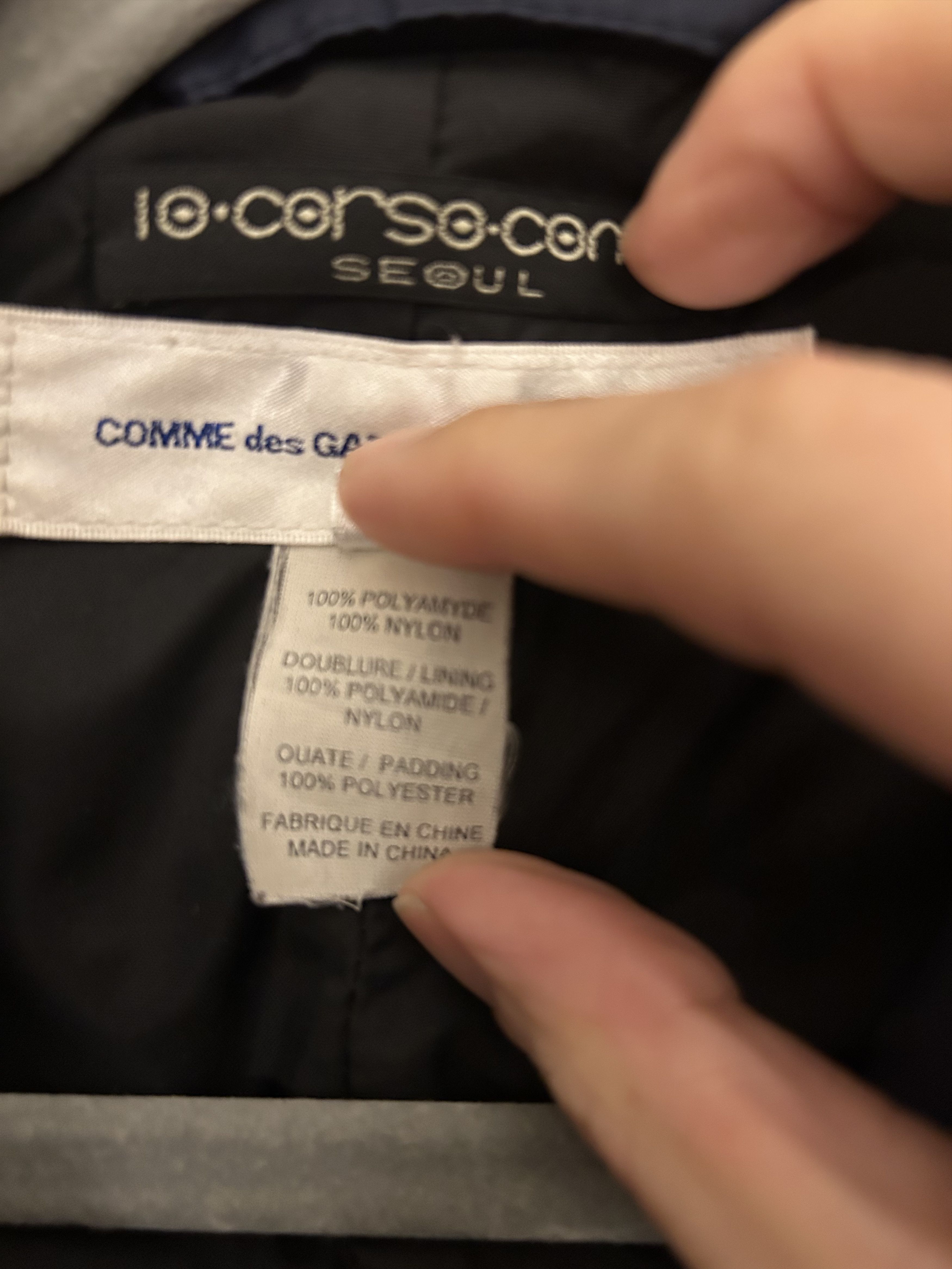 Comme des Garcons SHIRT Men's poly puffer jacket Size US M / EU 48-50 / 2 - 5 Thumbnail