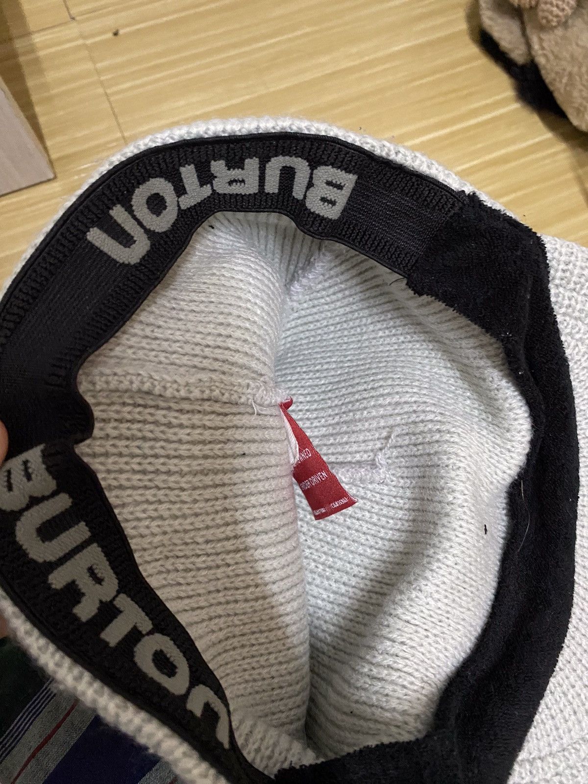 Burton × Vintage Vintage Burton Plain Visor Beanie Hat Size ONE SIZE - 5 Thumbnail