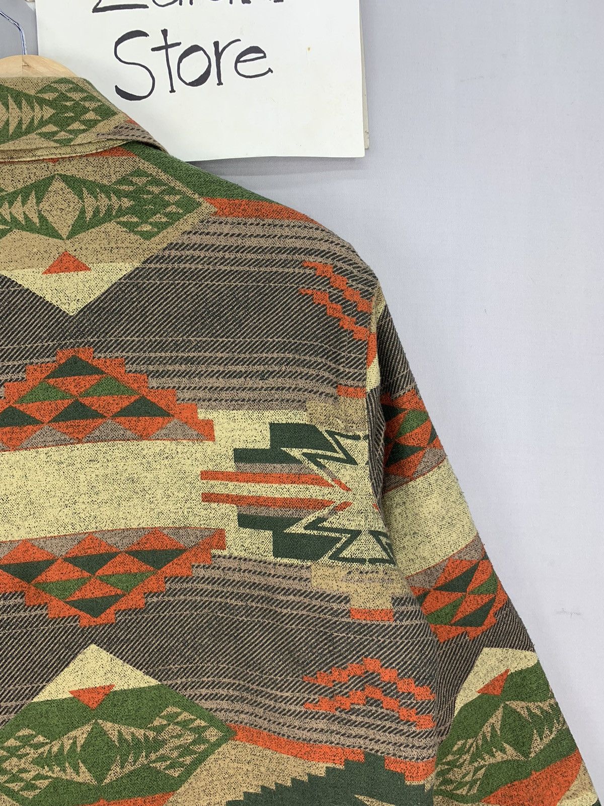 American Eagle Outfitters Navajo Button Up Flannel Jacket Size US L / EU 52-54 / 3 - 10 Thumbnail