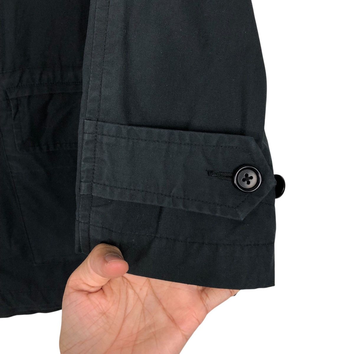 Margaret Howell 📌Rich Black Vintage Chore Jacket MHL Margaret Howell Canvas Size US M / EU 48-50 / 2 - 17 Thumbnail