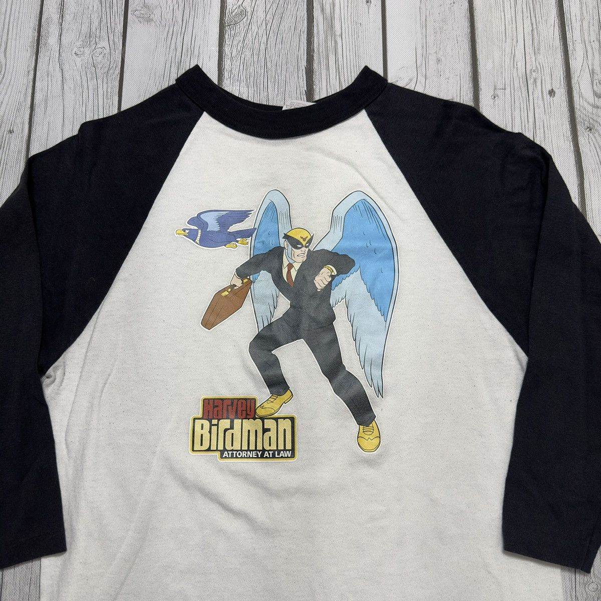 Cartoon Network × Vintage Vintage Harvey Birdman tee Size US S / EU 44-46 / 1 - 3 Thumbnail