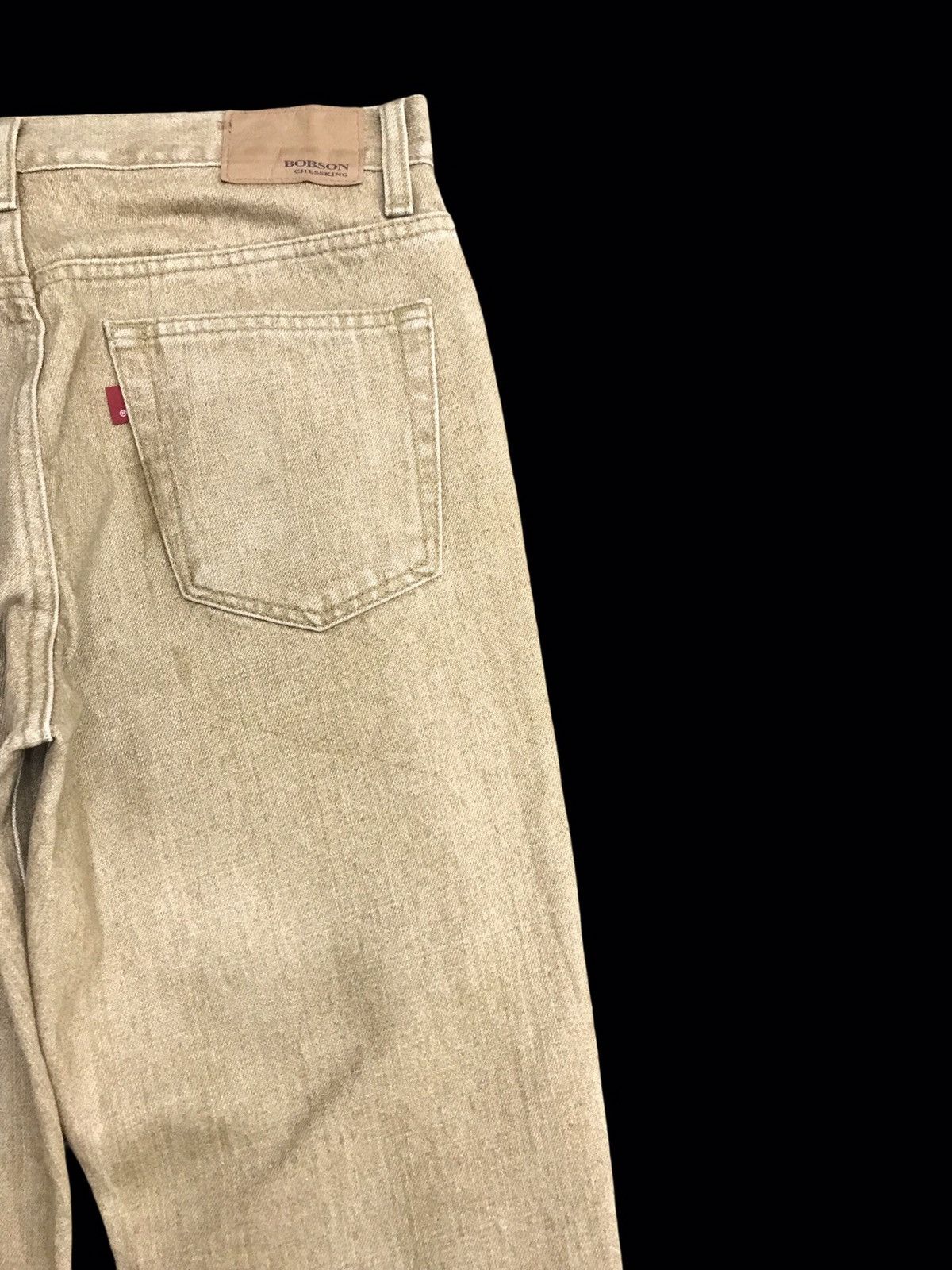 Japanese Brand 💥90s Style Flare💥BOBSON CHESSKING Rusty Jeans F42 Size US 31 - 7 Thumbnail