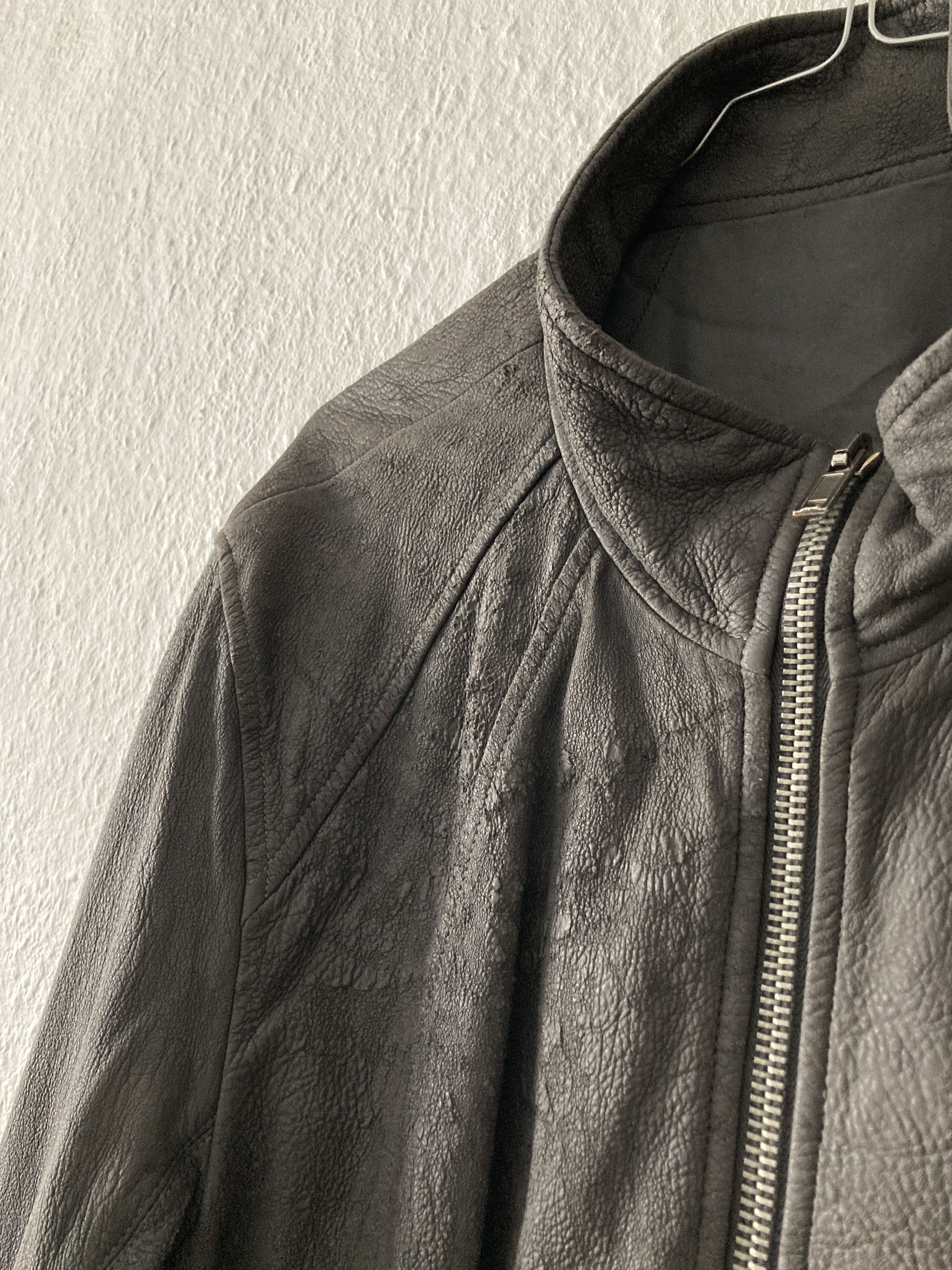Rick Owens F/W 10 "GLEAM" Heavy Blistered Lamb Intarsia Jacket XXL Size US XXL / EU 58 / 5 - 3 Thumbnail
