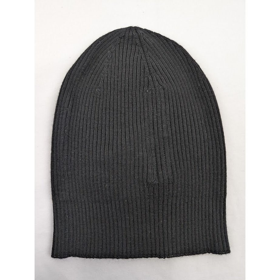 Rick Owens o1rshd1 Size:OS / Wool Ribbed Beanie Hat / Cap in Black Size ONE SIZE - 2 Thumbnail