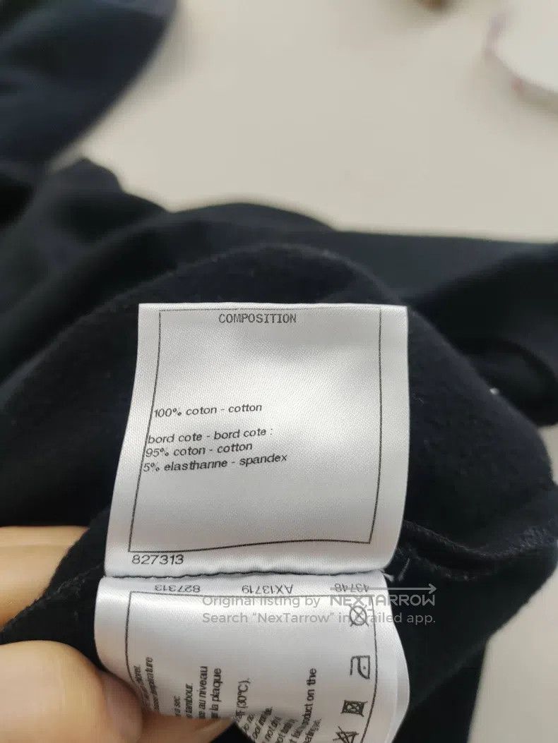 Chanel Chanel Black plush logo pullover sweatshirt Size M / US 6-8 / IT 42-44 - 5 Thumbnail
