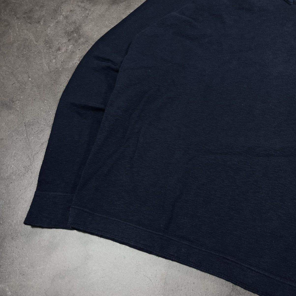 Stone Island Stone Island 00s Vintage Vneck Knit Sweater Massimo Osti Size US L / EU 52-54 / 3 - 6 Thumbnail