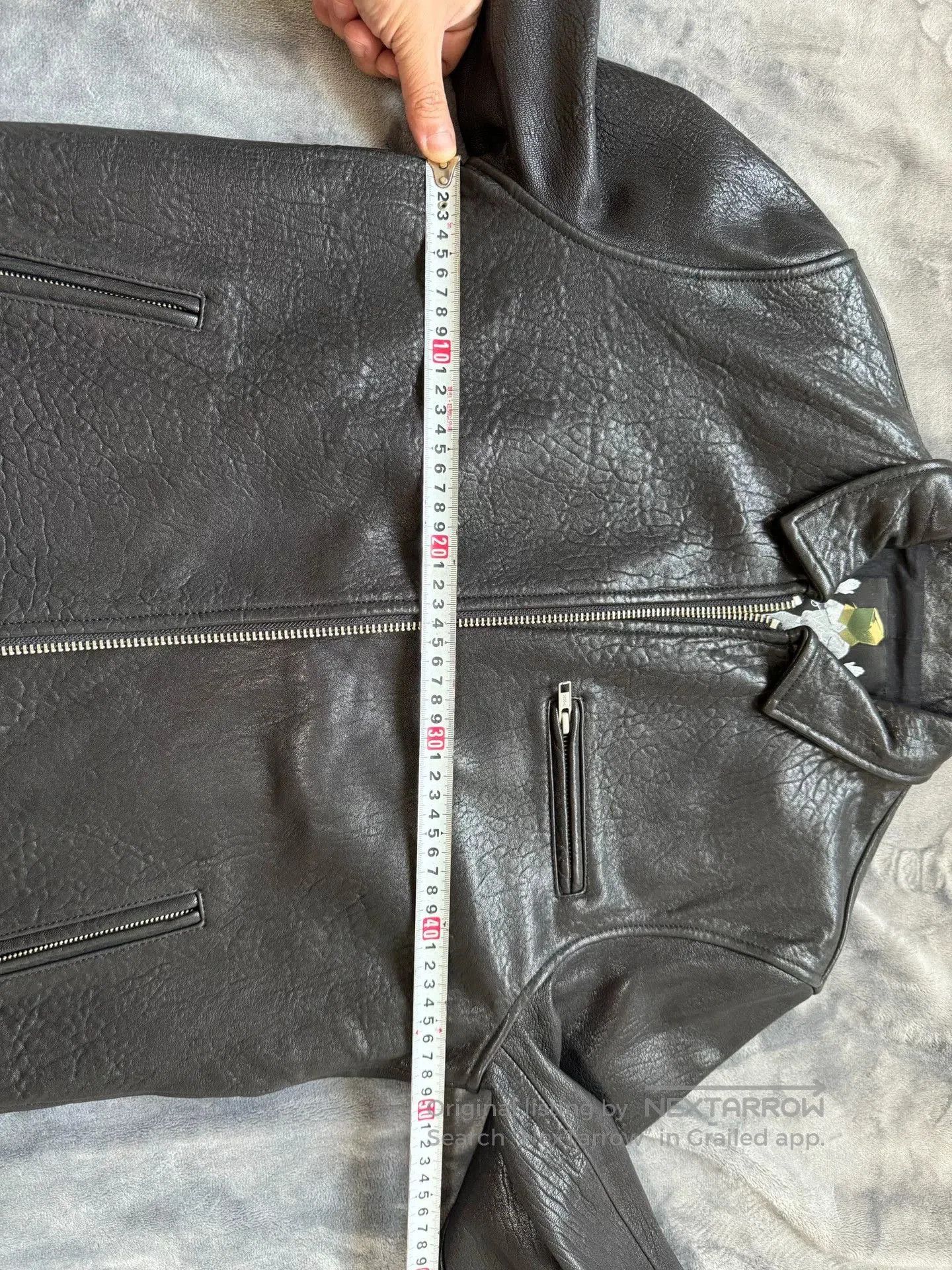 Croquis Croquis Black Sheepskin Leather Jacket. Size US M / EU 48-50 / 2 - 4 Thumbnail
