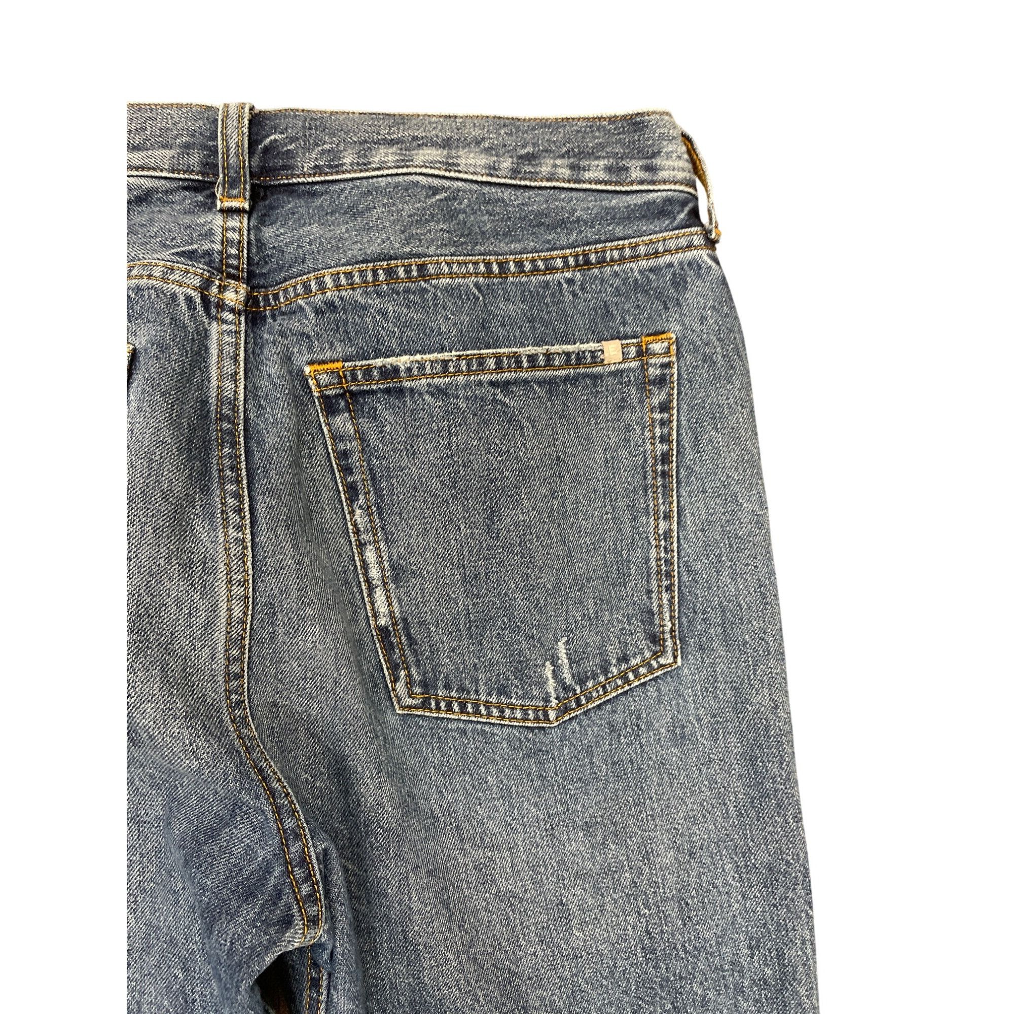 Everlane Everlane Mens Relaxed Straight Fit Blue Denim Jeans size 29R Size US 29 - 14 Thumbnail