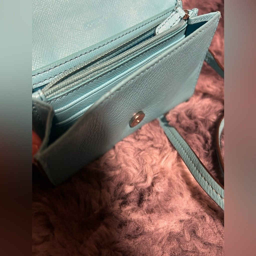 Coach COACH Crossbody Robin’s Egg Blue Purse Wallet Size ONE SIZE - 4 Thumbnail