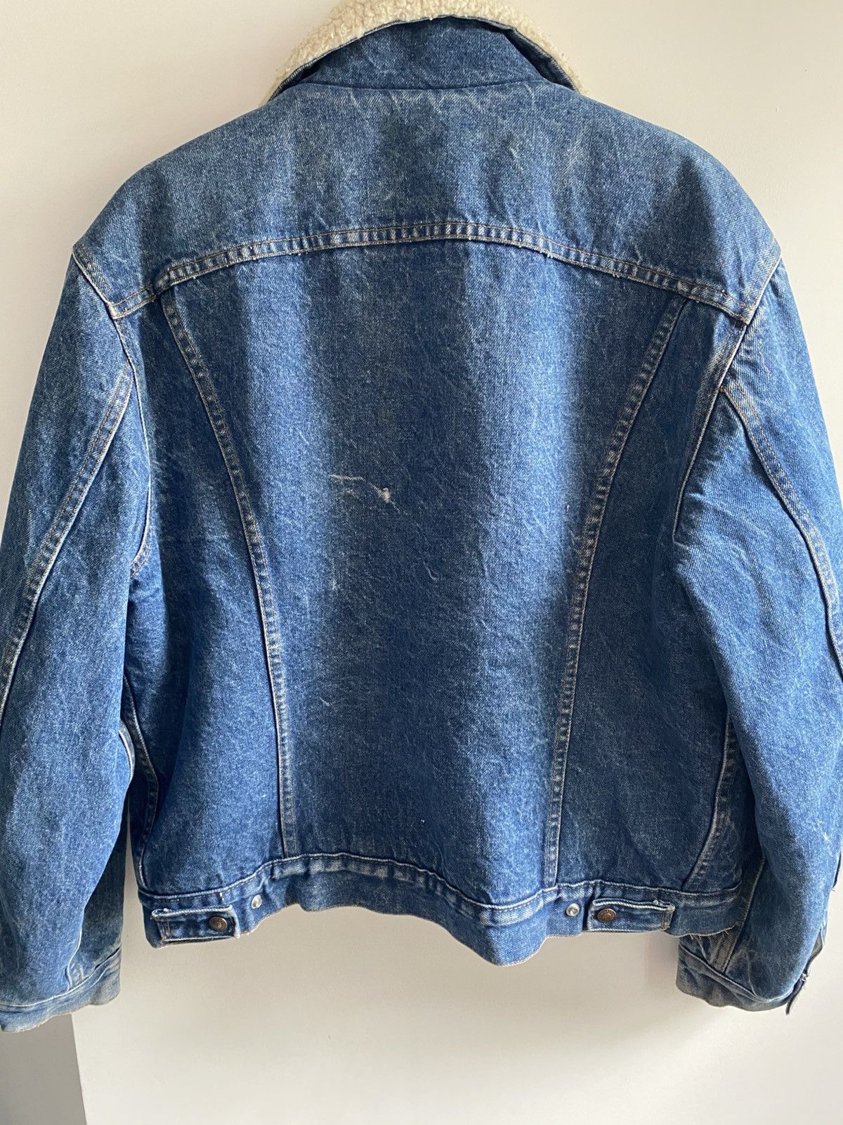 Levi's Vintage Levi’s Sherpa Denim Jacket Size US M / EU 48-50 / 2 - 2 Thumbnail