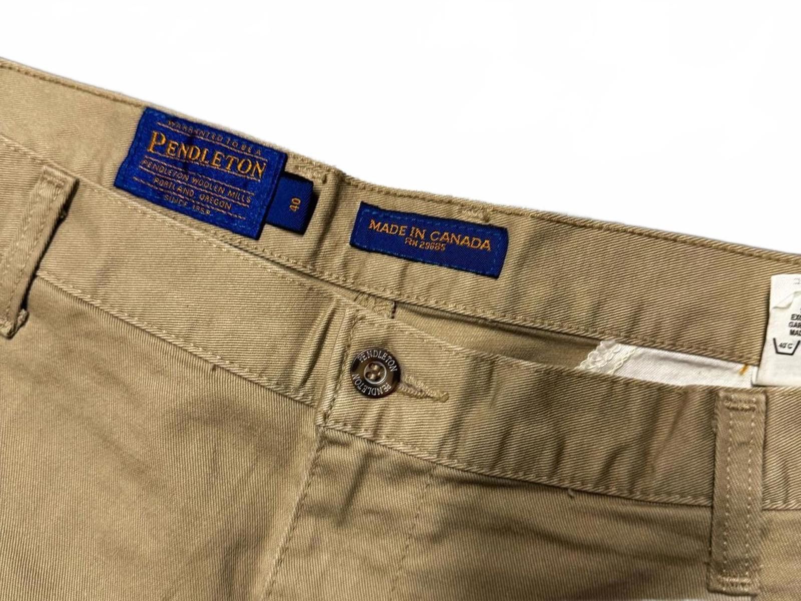 Designer Stylish Men's Khaki Shorts by E.P. Pro Size US 40 / EU 56 - 3 Thumbnail