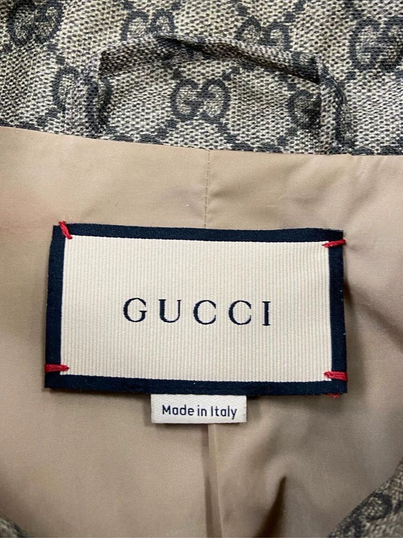 Gucci Gucci Classic Logo Patchwork Jacket-2506 Size US L / EU 52-54 / 3 - 3 Thumbnail