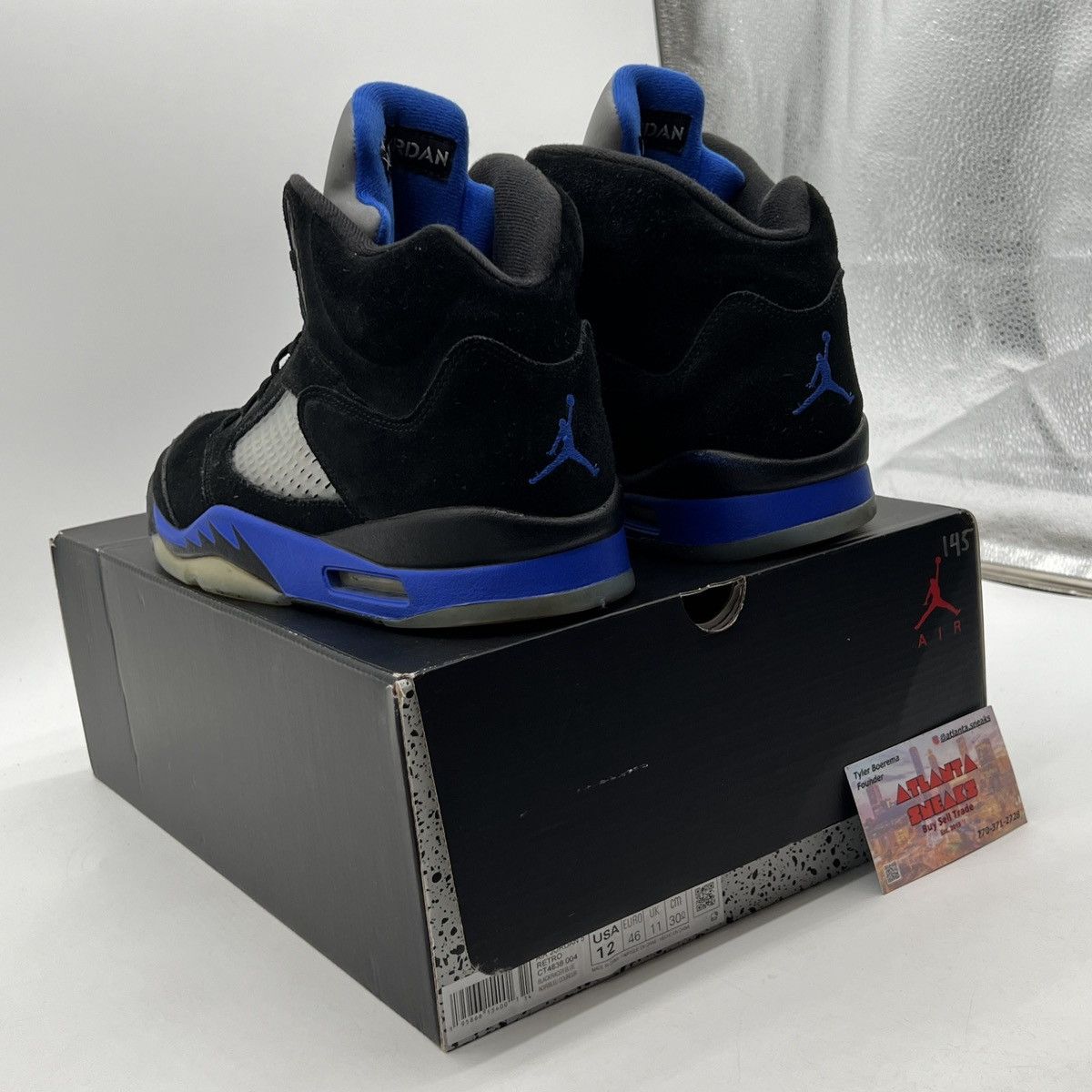 Air Jordan 5 racer blue
