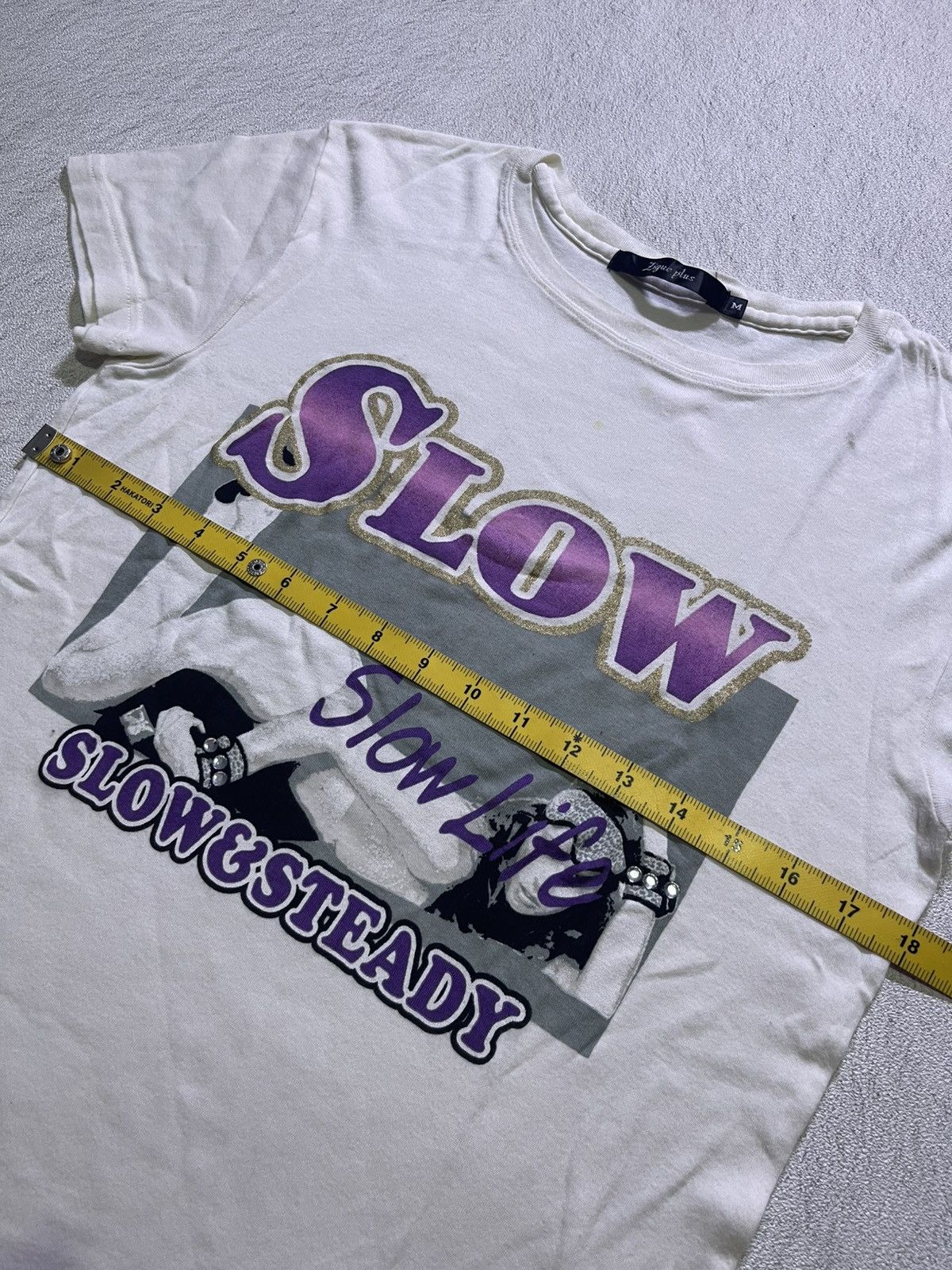 Hysteric Glamour Y2K ZIGUE PLUS short sleeve tshirt Size US M / EU 48-50 / 2 - 8 Thumbnail