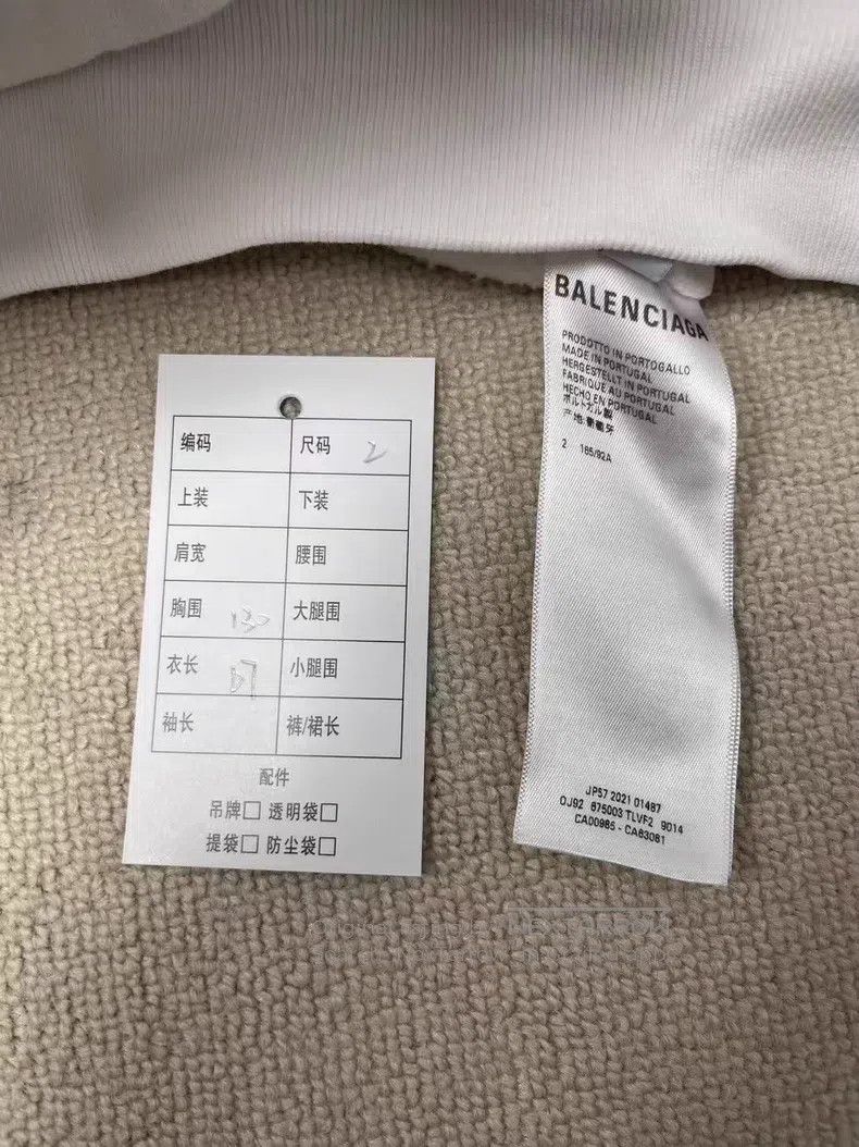 Balenciaga Balenciaga Letter Printed Fleece Loose Fit Pullover Hooded Size L / US 10 / IT 46 - 5 Thumbnail