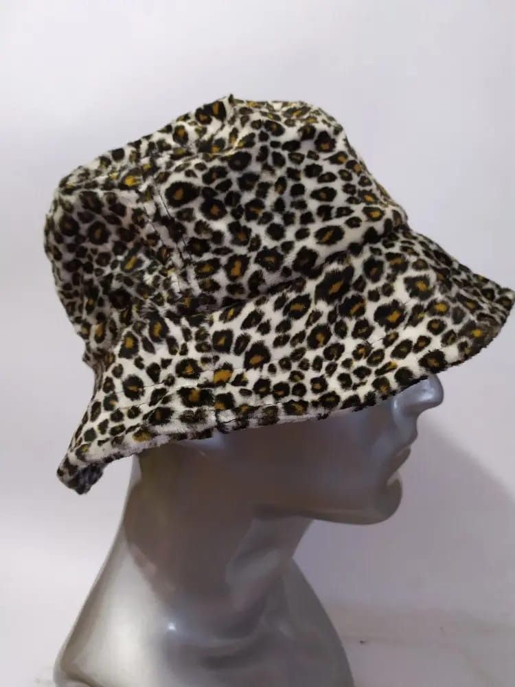 Other Cap Korea Leopard Bucket Hats Casual Size ONE SIZE - 4 Thumbnail