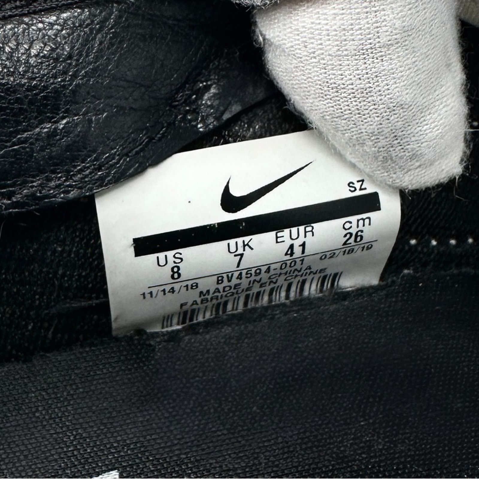 Nike × Undercover Limited Edition Daybreak Black & White Suede Sneakers Size US 8 / EU 41 - 8 Thumbnail