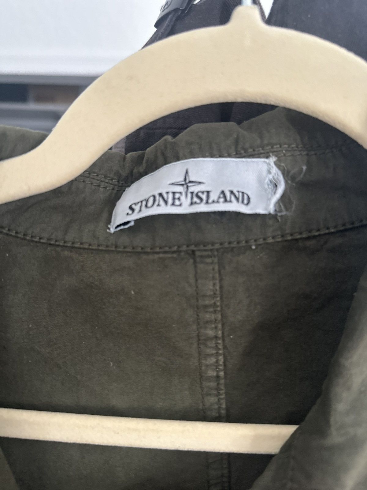 Stone Island Stone Island Khaki Faded Jacket Size US XL / EU 56 / 4 - 3 Thumbnail