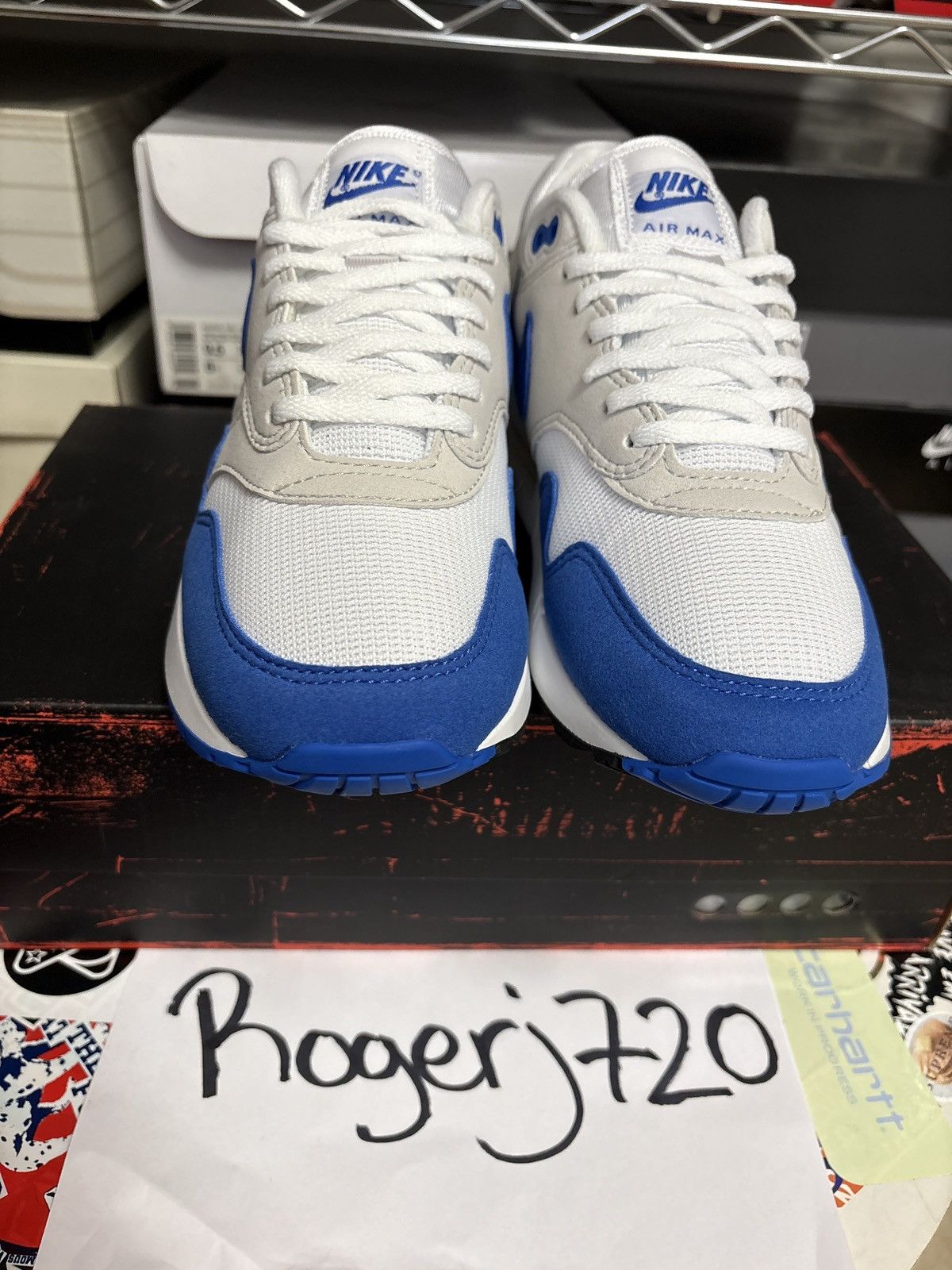 Nike Royal Air Max 1 ‘86 OG (Big Bubble) Size US 8 / EU 41 - 4 Thumbnail