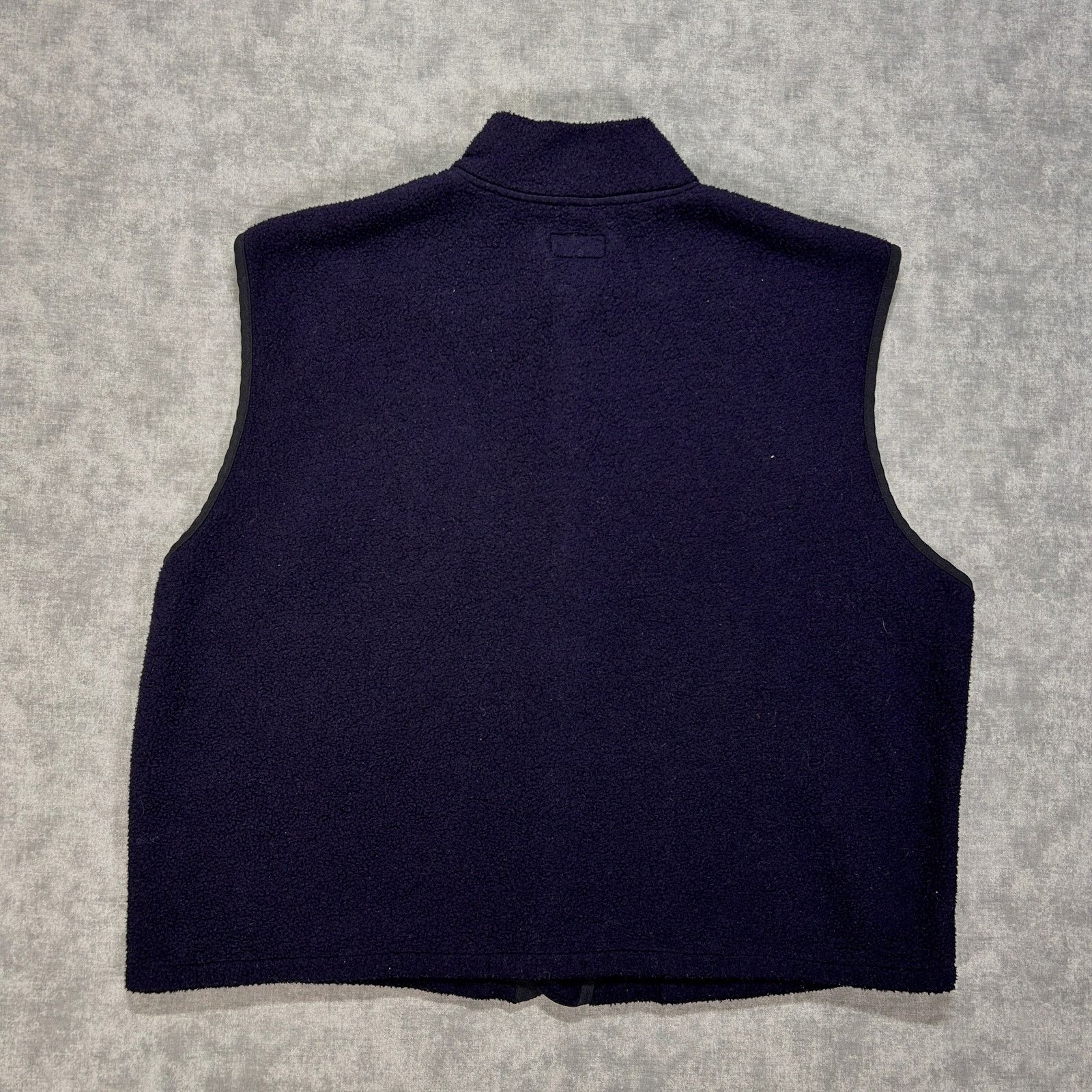 Bulwark VTG Bulwark FR navy utility workwear fleece vest BP mens L Size US S / EU 44-46 / 1 - 2 Thumbnail