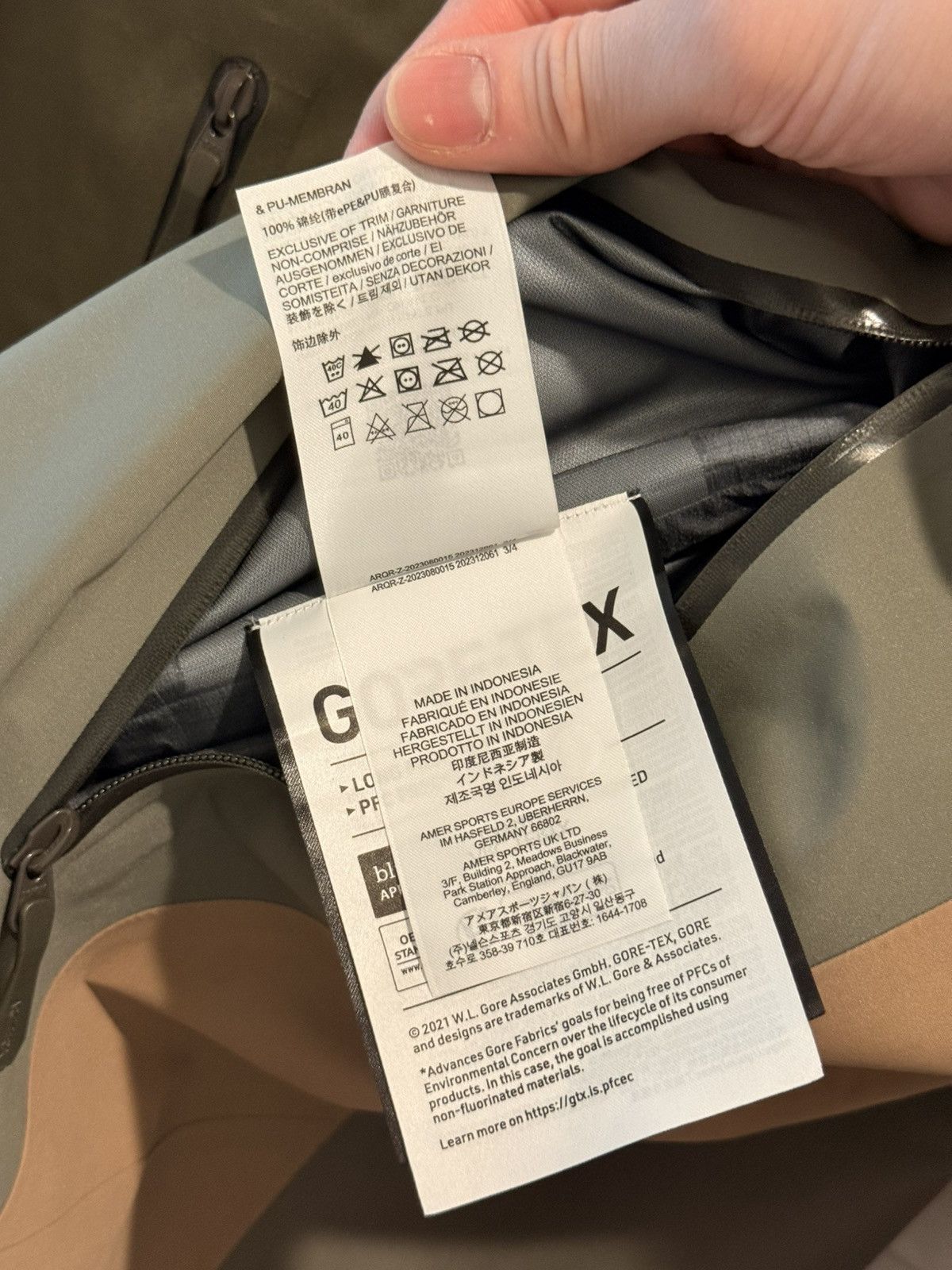 Arc'teryx Arcteryx Beta Jacket - Forage / Tatsu / Canvas Size US M / EU 48-50 / 2 - 13 Thumbnail