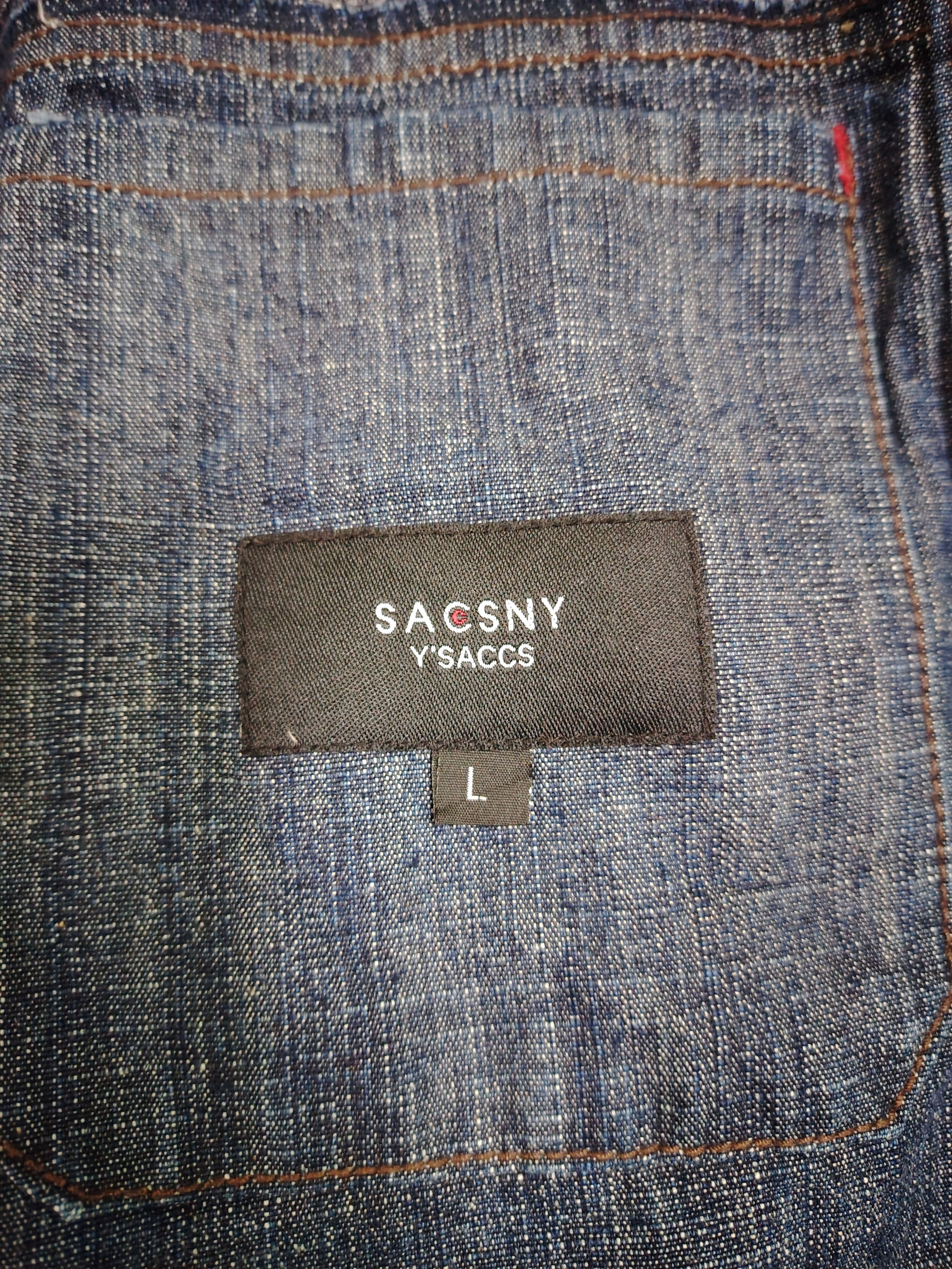Yohji Yamamoto Sacsny Y’saccs by Yohji Yamamoto Chore Jacket Worker Denim Size US L / EU 52-54 / 3 - 9 Thumbnail