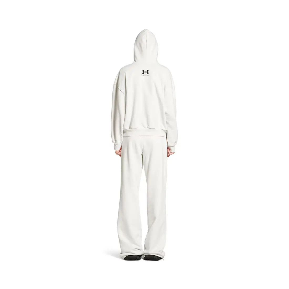 Balenciaga × Under Armour o1s1rm1125 Under Armour® Zip-Up Hoodie Regular Fit in White Size XXL / US 16-18 / IT 52-54 - 3 Thumbnail