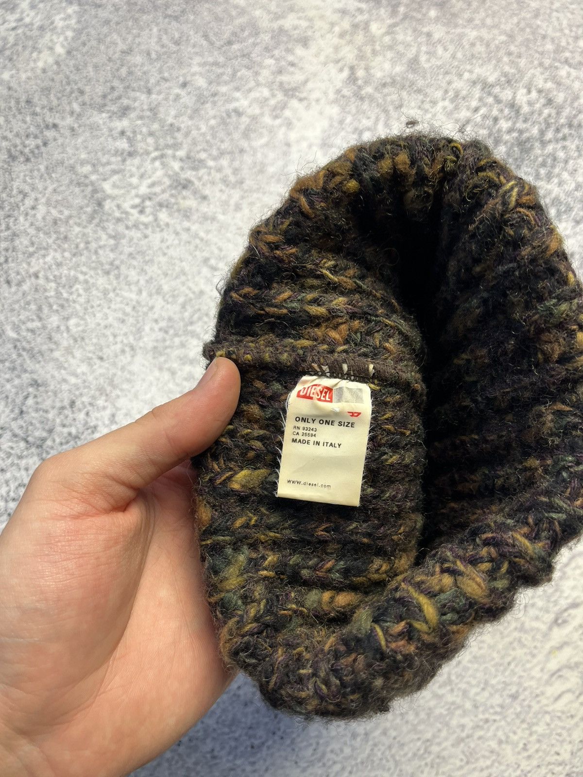 Diesel Vintage Diesel Hat Y2K Rare Outdoor Life Streetwear Size ONE SIZE - 5 Thumbnail