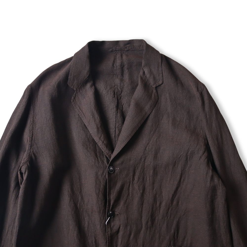 Comoli 26SS Silk Cotton Jacket, NWT, Brown, Size 3, D01-01022 Size US L / EU 52-54 / 3 - 3 Thumbnail
