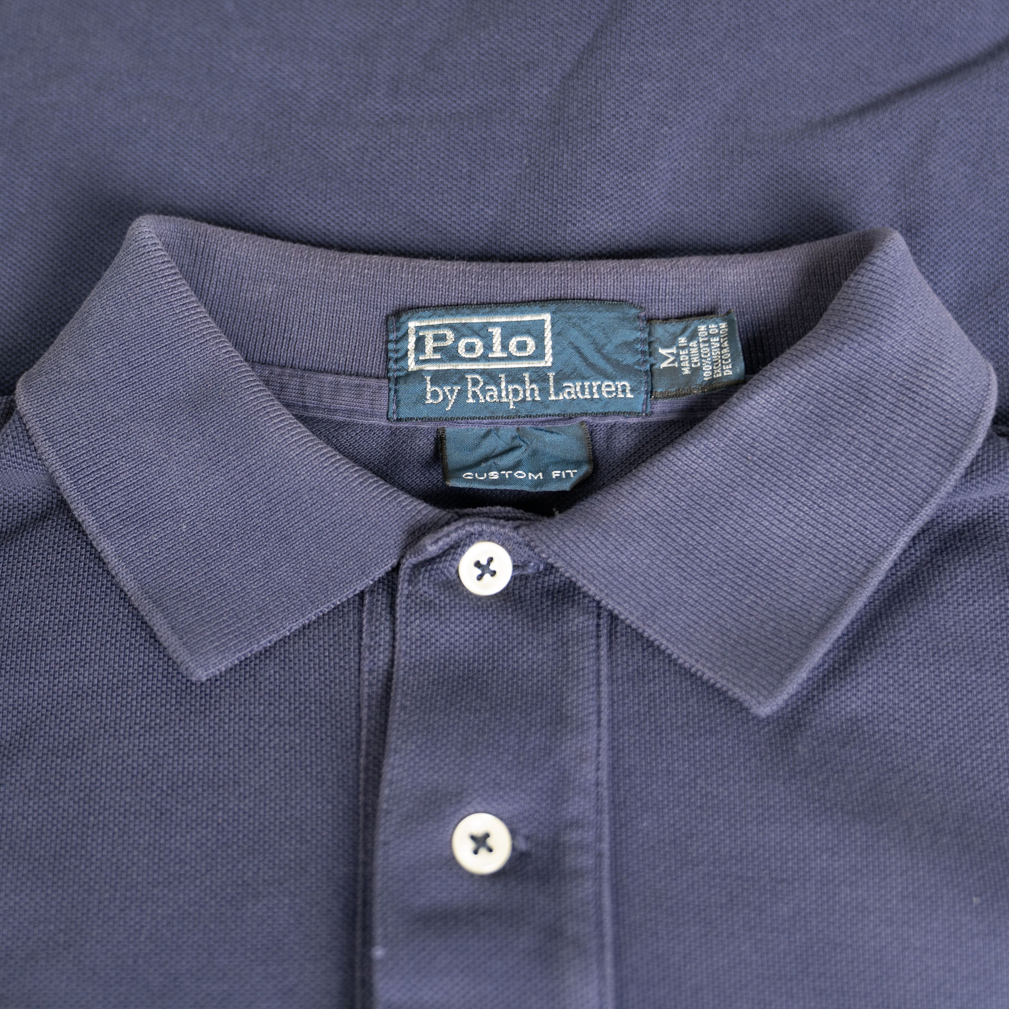 Polo Ralph Lauren Vintage 2010 Polo Ralph Lauren Ombre Big Pony Polo Shirt Size US M / EU 48-50 / 2 - 3 Thumbnail