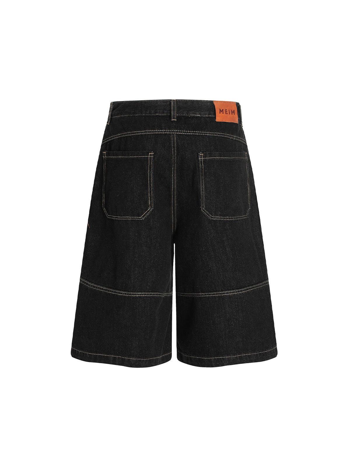 Other Contrast Stitched Patch Pocket Denim Jorts Size US 30 / EU 46 - 6 Thumbnail
