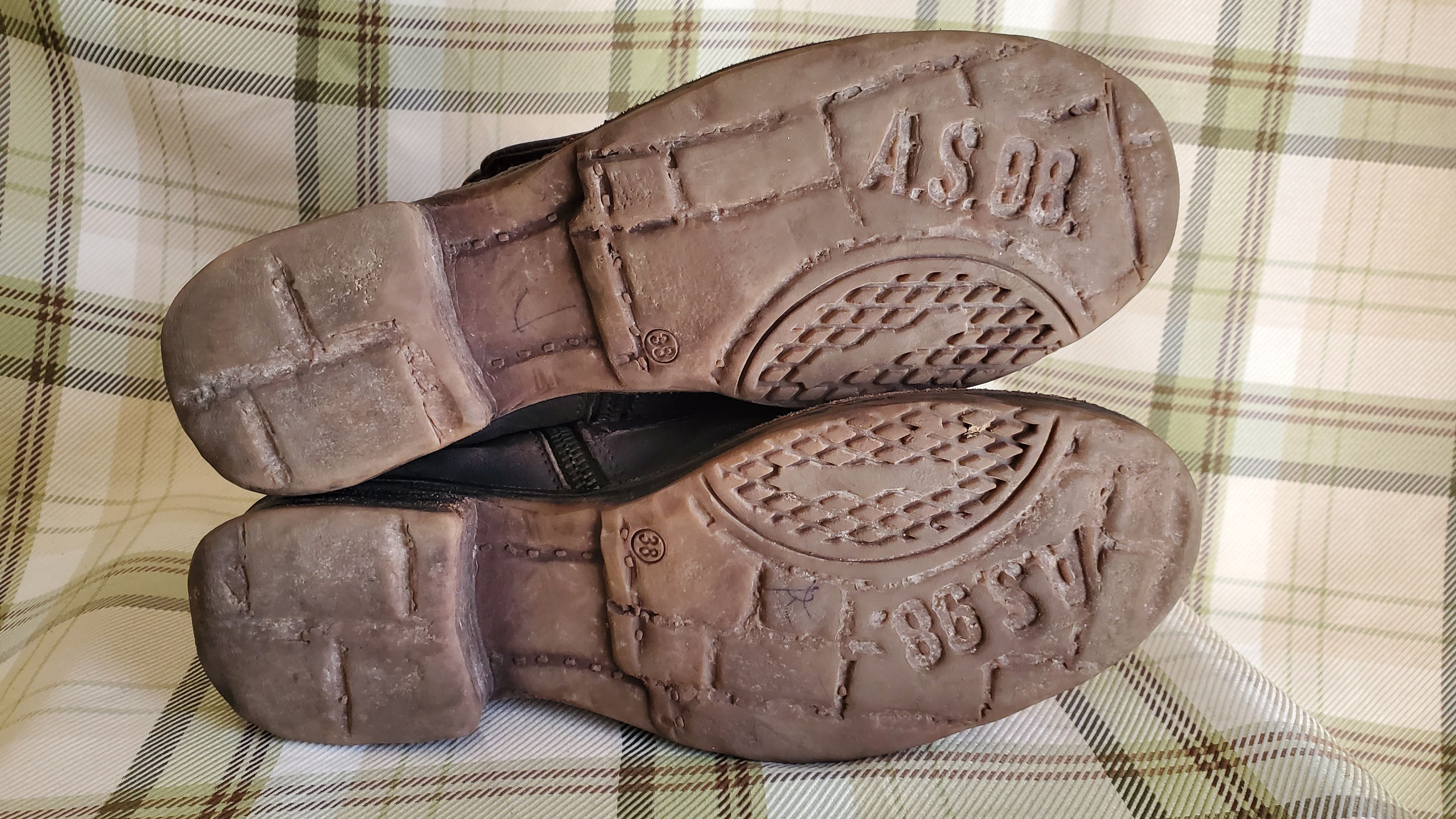 A.S.98 A.S 98 Brown Ankle Pull On Boots Size US 8 / IT 38 - 4 Thumbnail