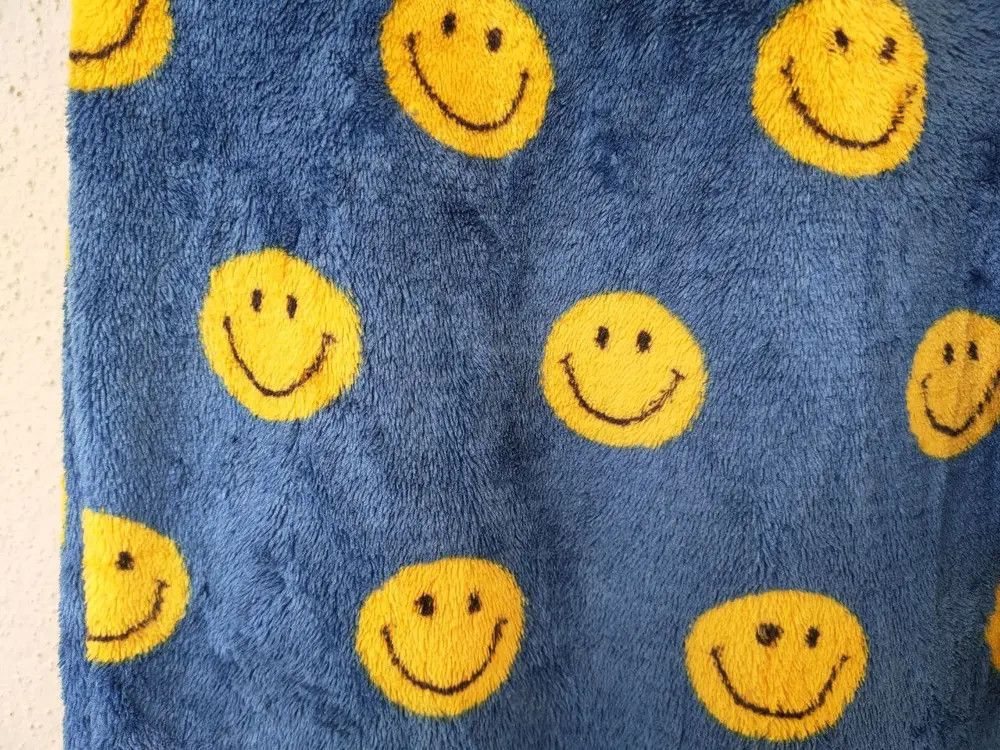Japanese Brand Smiley Fleece Sweatpants Size US 30 / EU 46 - 3 Thumbnail